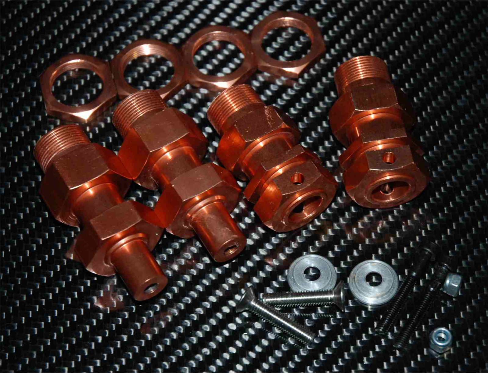 Aluminum 24mm Wheel Extenders for HPI 5B 5B SS  -OR