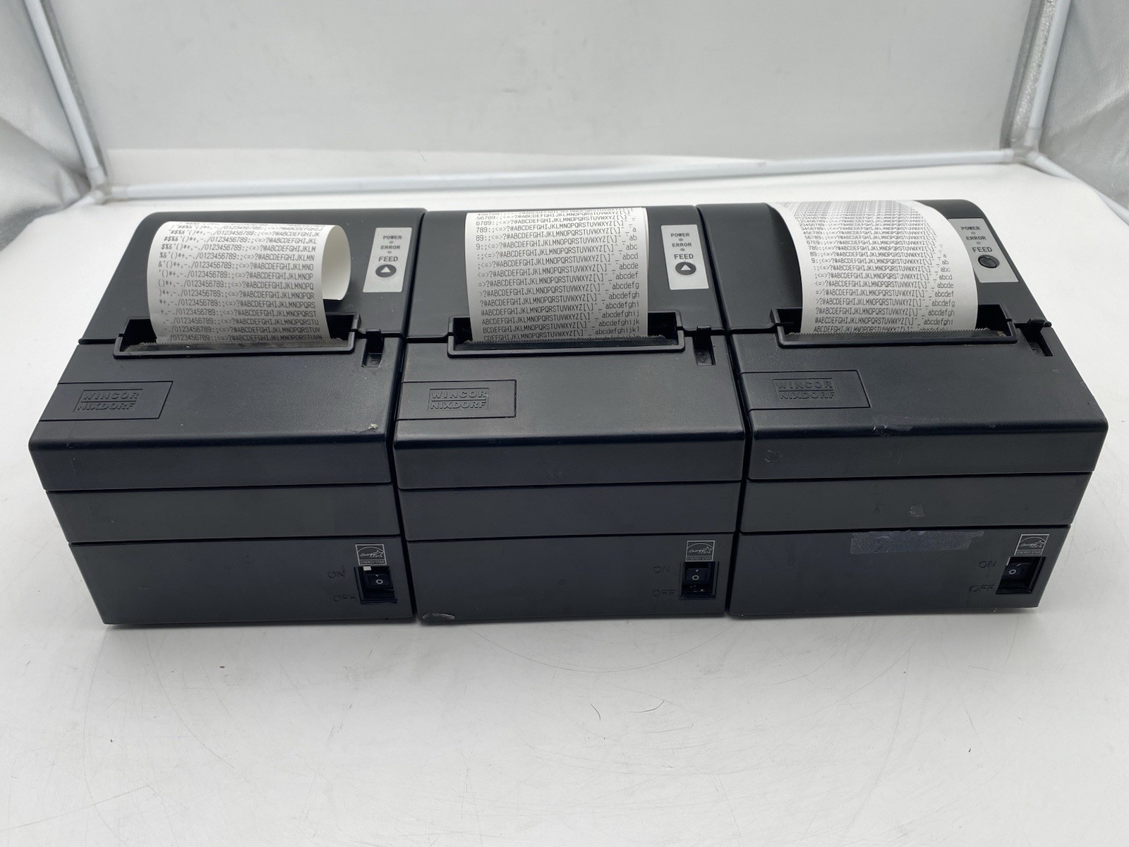 Lot of 3 Wincor Nixdorf TH200i USB / Serial Printer