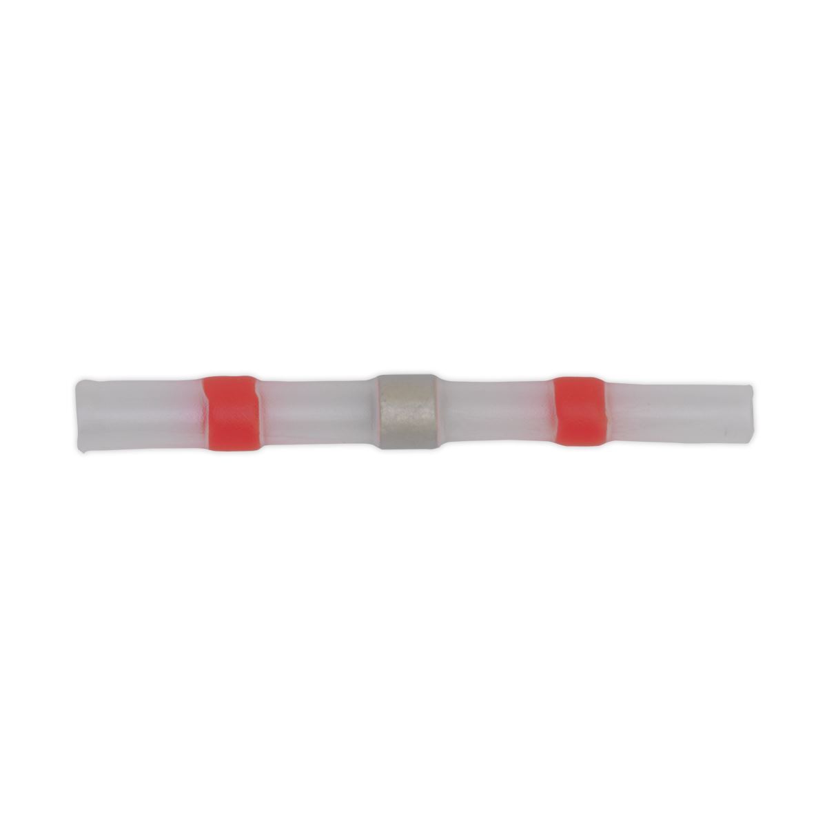 Sealey RTSSB25 Heat Shrink Butt Connector Solder Terminal 22-18 AWG Red