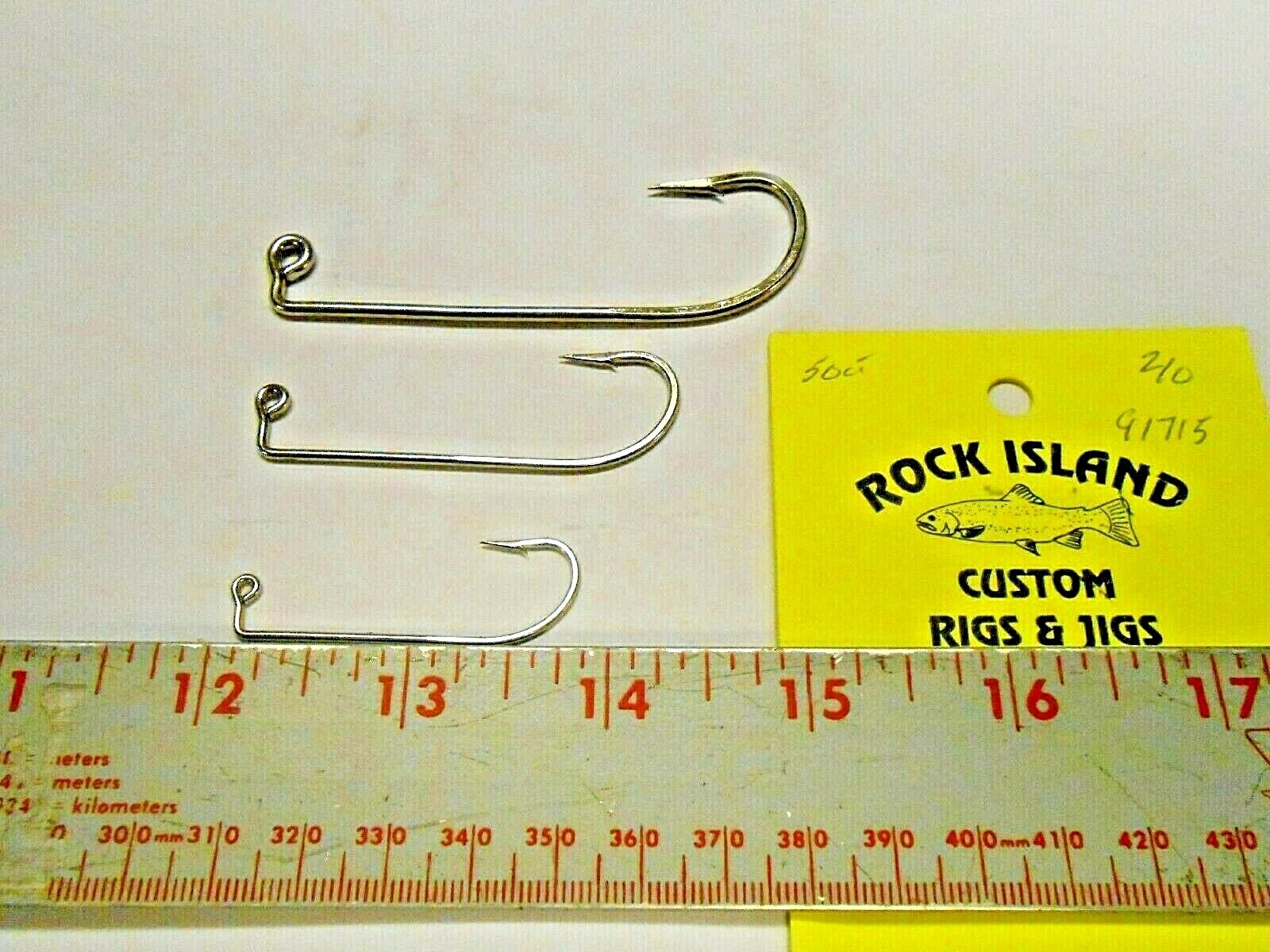 Mustad Jig Hooks 91715 50 ct Choice of size