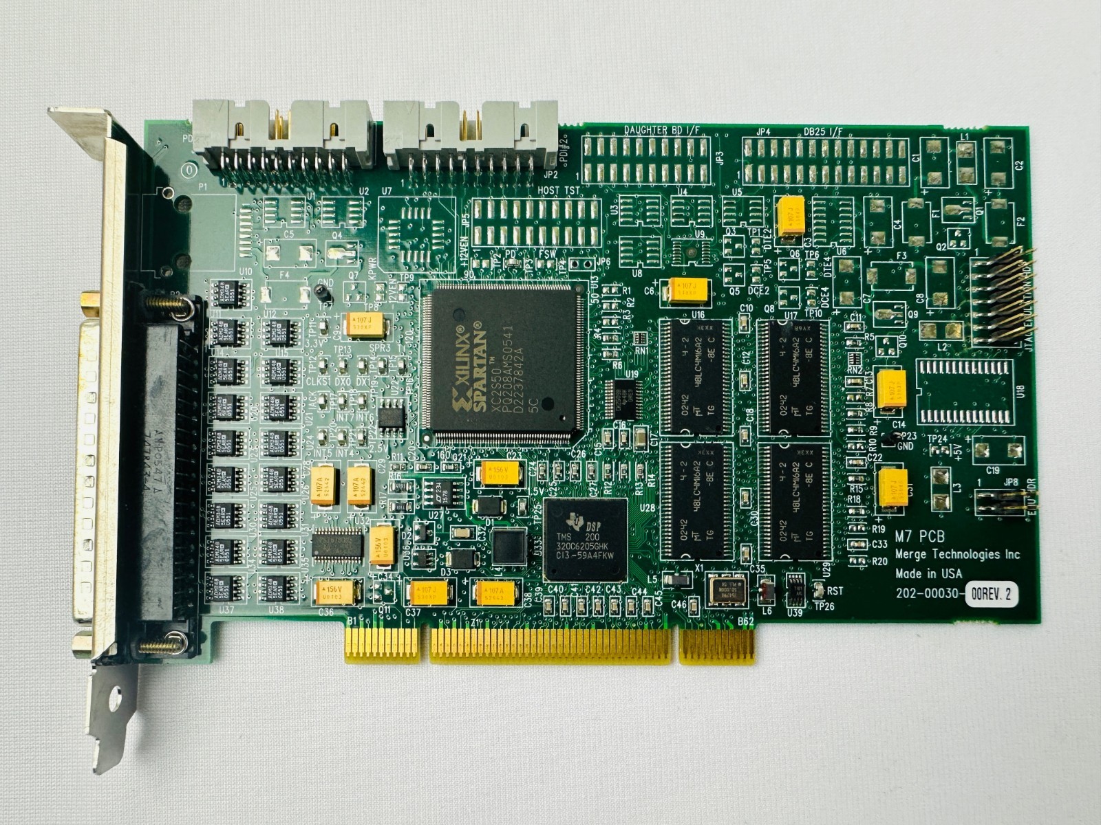 Merge Technologies 202-00030-00 202-00036-00-2 MTI 0612 0806 Communication Card