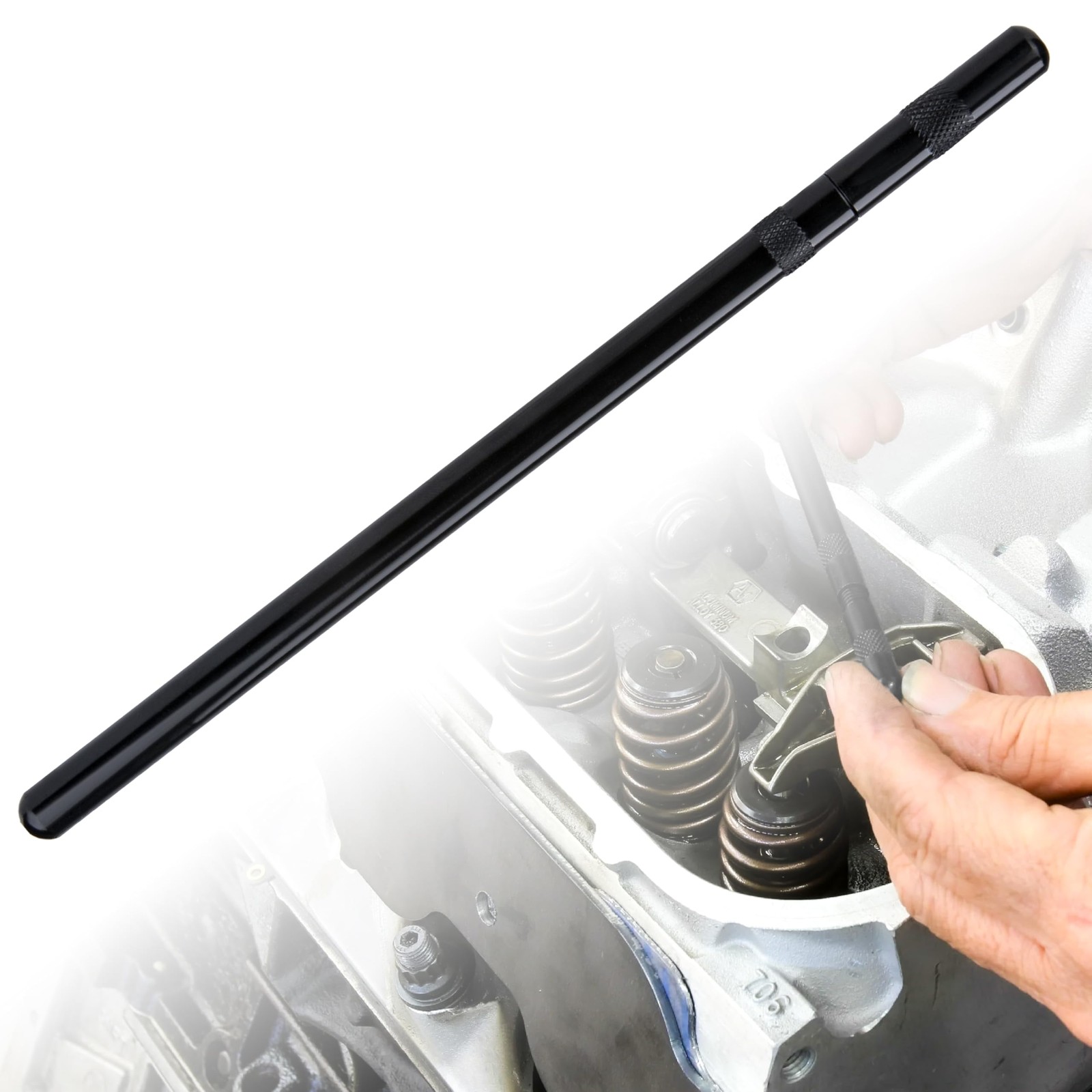 Pushrod Length Checker, Checking Push Rod Tool, Adjustable Pushrods from 6.8"...