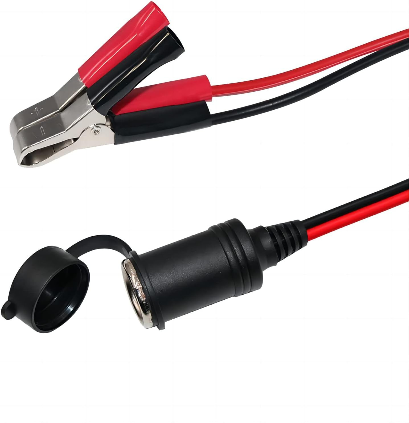 Cigarette Lighter Battery Adapter - Female Cigarette Lighter Socket to 12V Batte