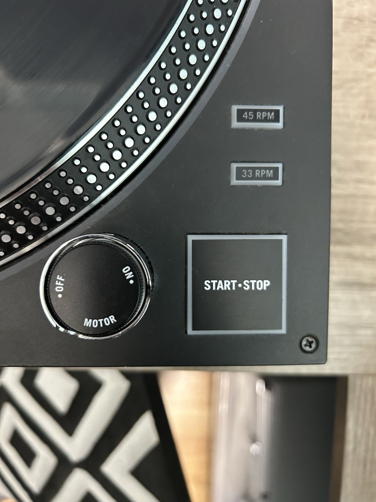 RARE EARLY MODEL Rane Twelve MK1 DJ Turntable Control System - Black