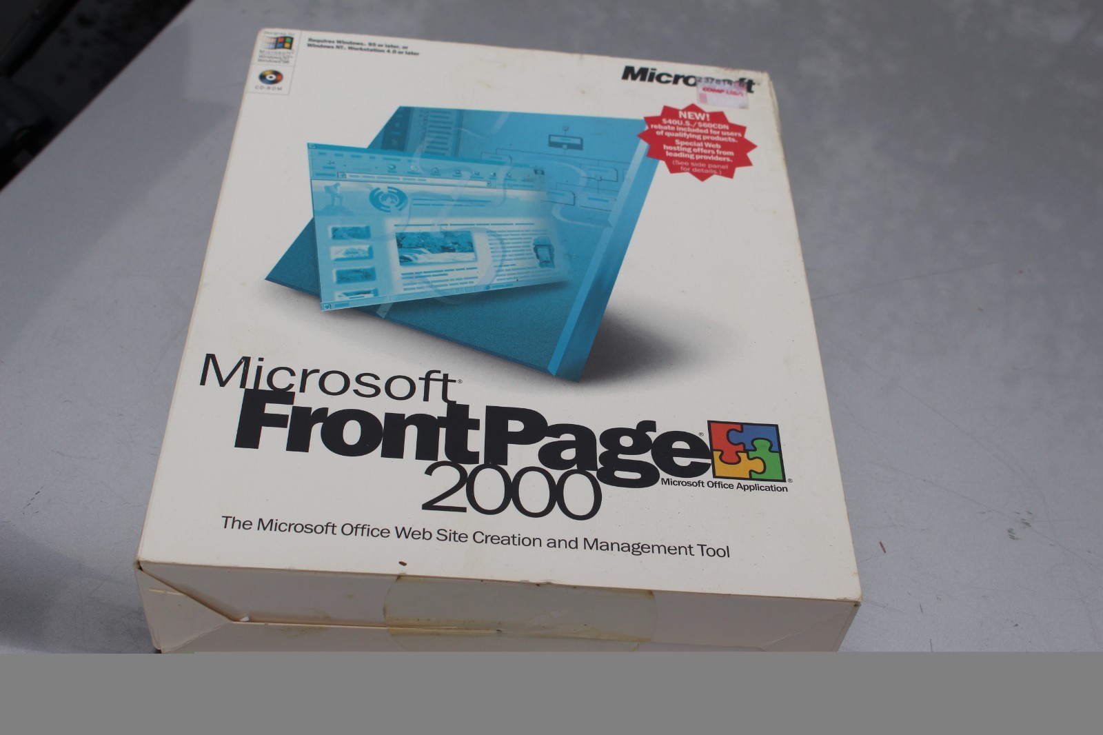 Vintage Microsoft Visual C++ 6.0 Professional Edition (1999) – CD-ROM for Window