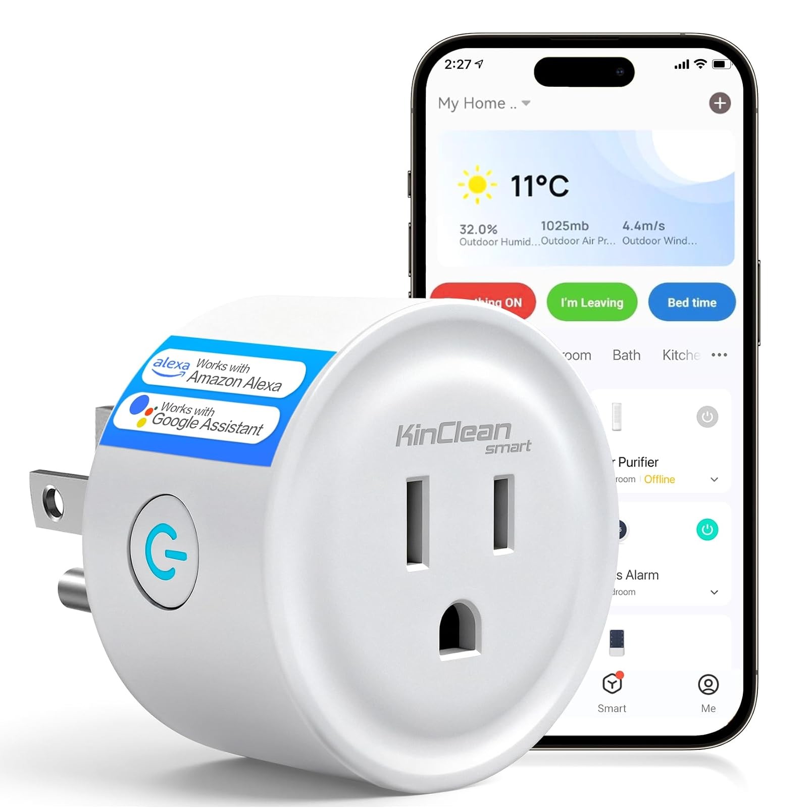 Wireless Smart Plug for Home 2pk