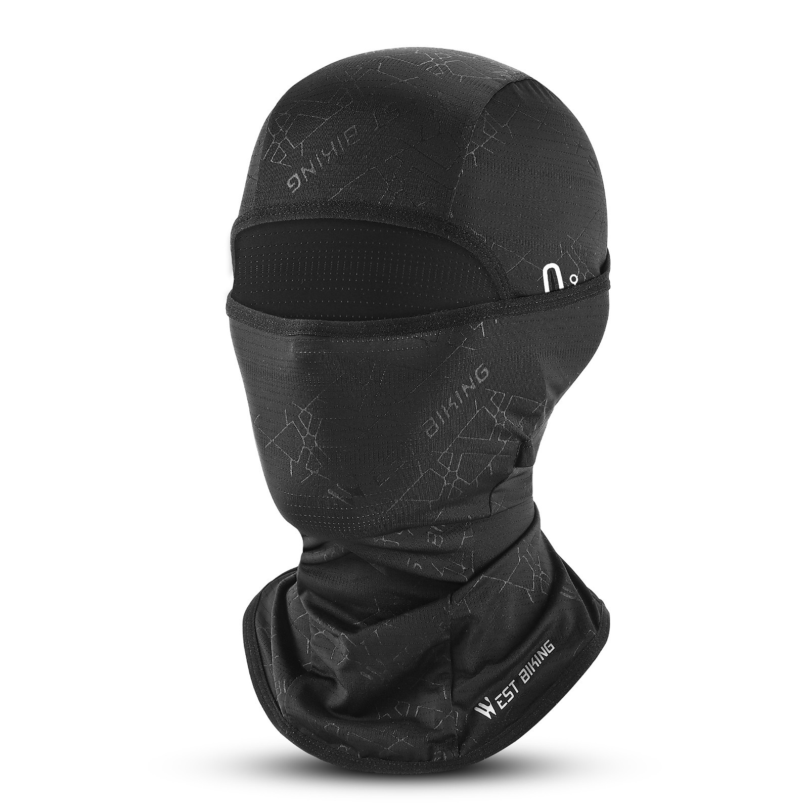 WEST BIKING Summer Cycling Hat Mask Ice Silk Balaclava Bike Sports Headgear