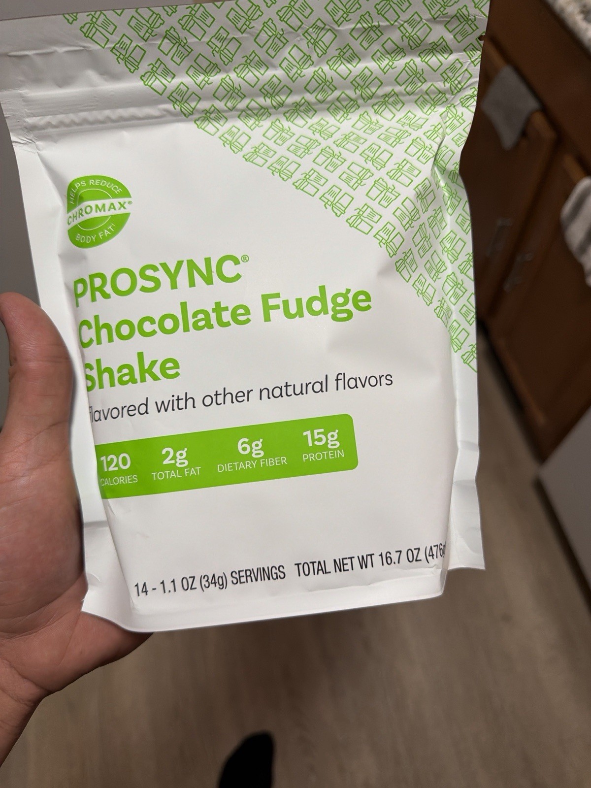 Nutrisystem ProSync Chocolate Fudge Shake