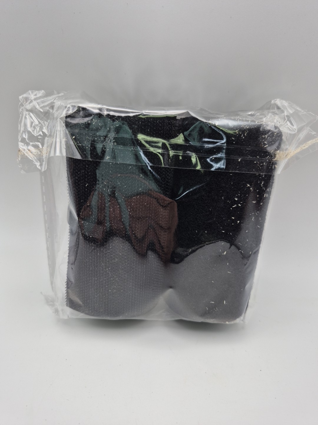 4in × 24in Black Sew On Hook And Loop Tape
