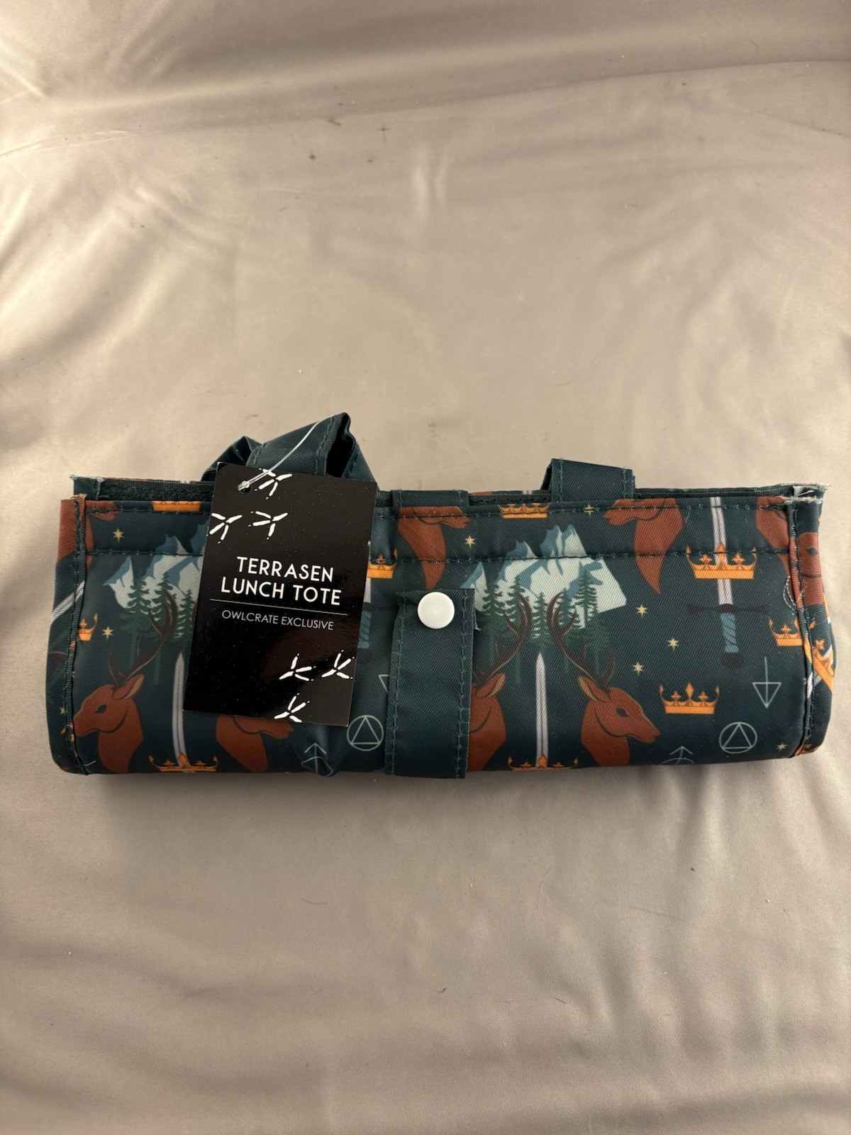 NEW - Owlcrate Terrasen Lunch Tote
