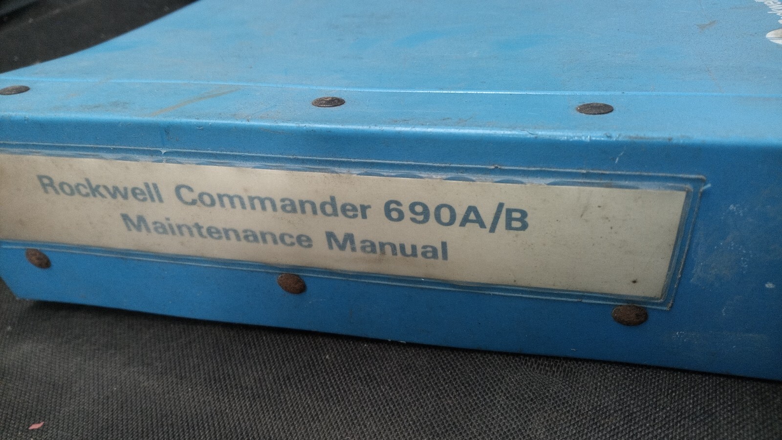 Rockwell commander 690A/B maintenance manual