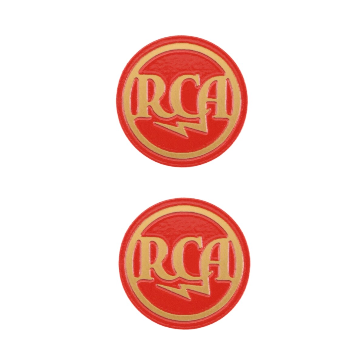 RCA Speaker Custom Made Aluminum Logo Badge 30mm(1.18")