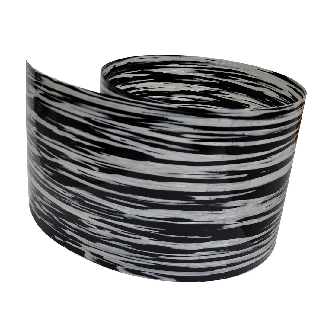 16" x 60" Drum Wrap 0.50mm Musical Instrument Deco Sheet Black Oyster