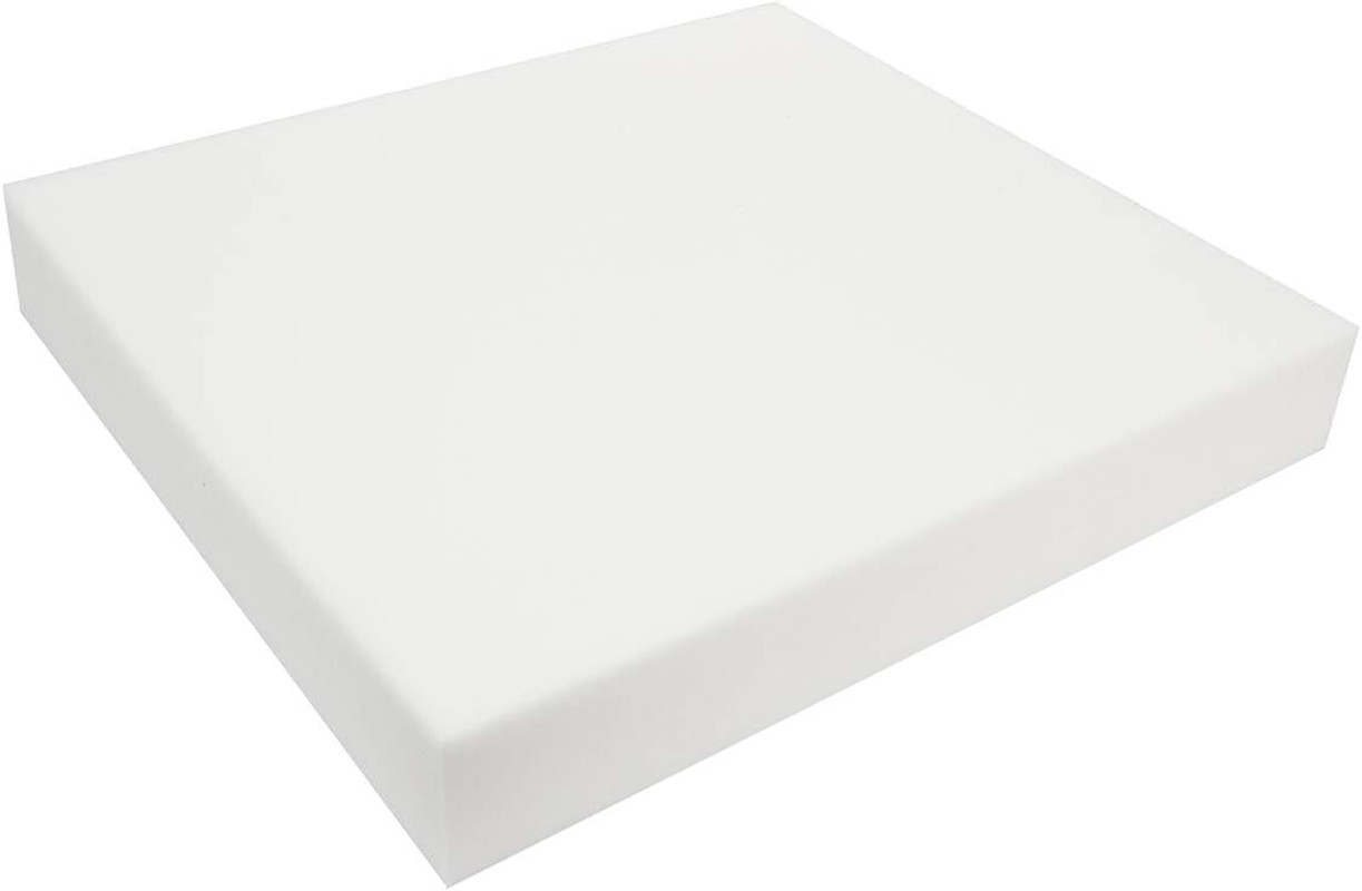High Density Upholstery Foam 5 Inch Thick, 24 Inch Wide, 24 Inch Long - Ideal fo