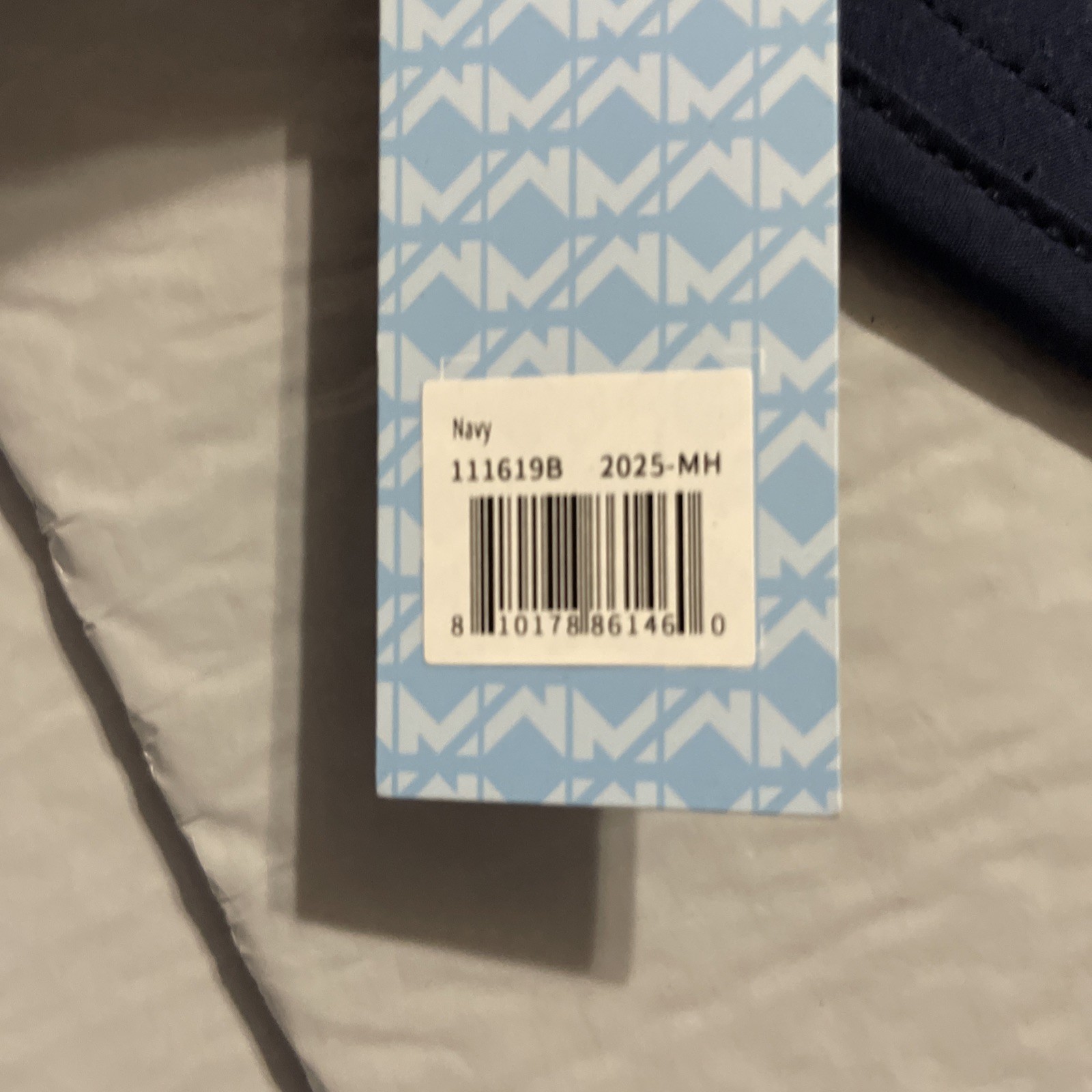 Mission UPF50 Sun Protection Hat with Drawstring NAVY BLUE (2025-MH)