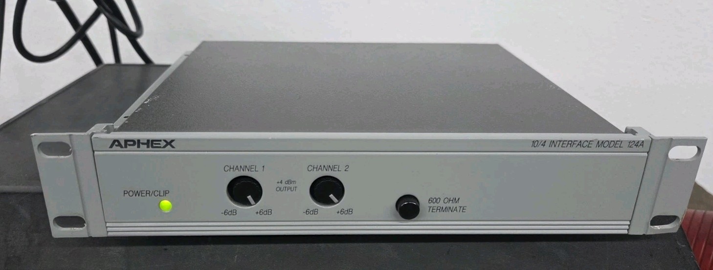 Aphex Model 124A 10/4 Audio Dual Interface Amplifier Parts