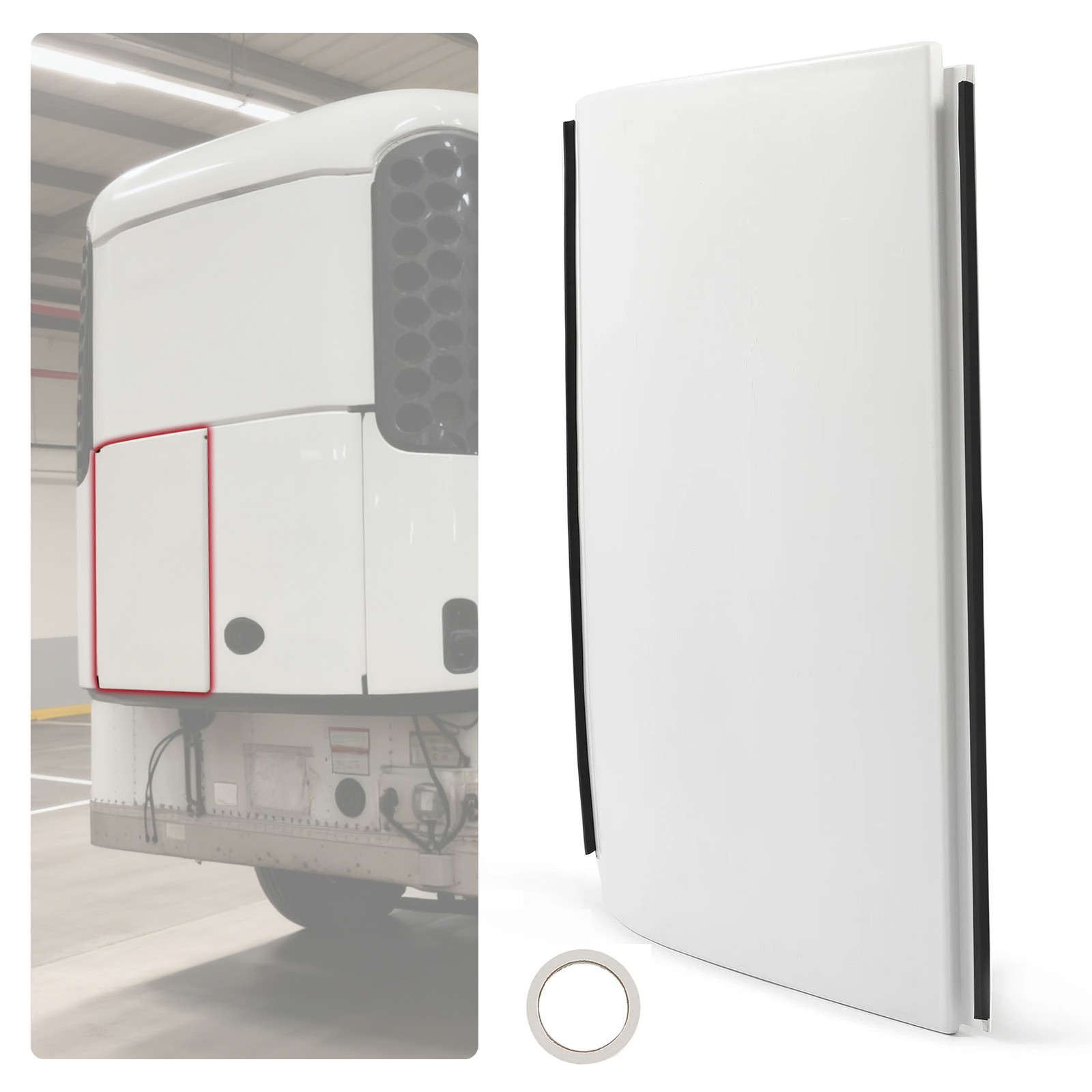 Door Panel Curbside For Thermo King SB 100 110 190 200 200TG 210 230 300 310 400
