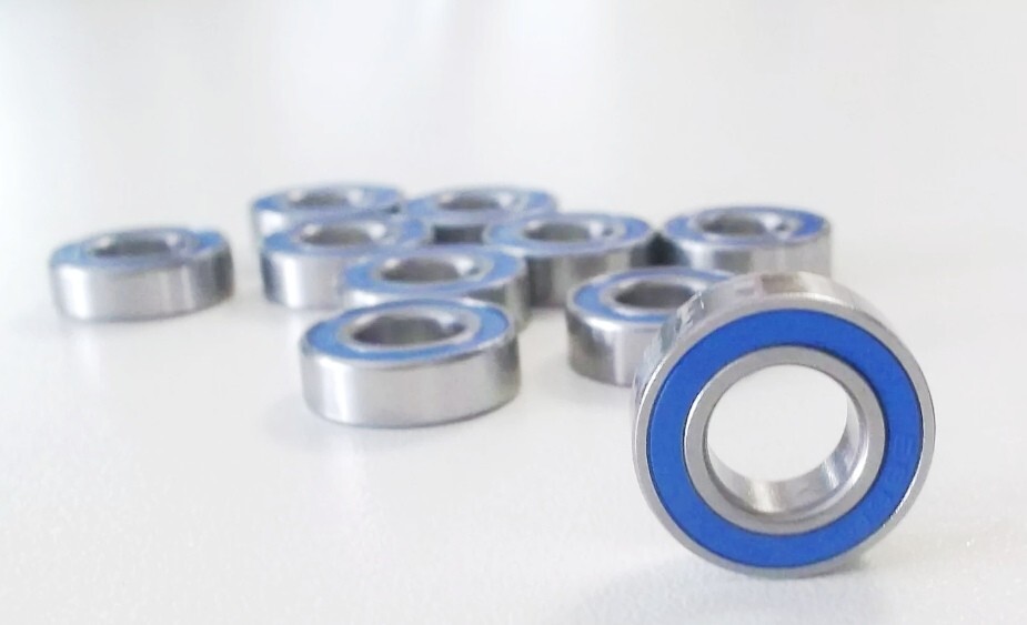 FoRally Wheel Bearing Kit for Traxxas VXL Versions 1:10, 8 Bearings!