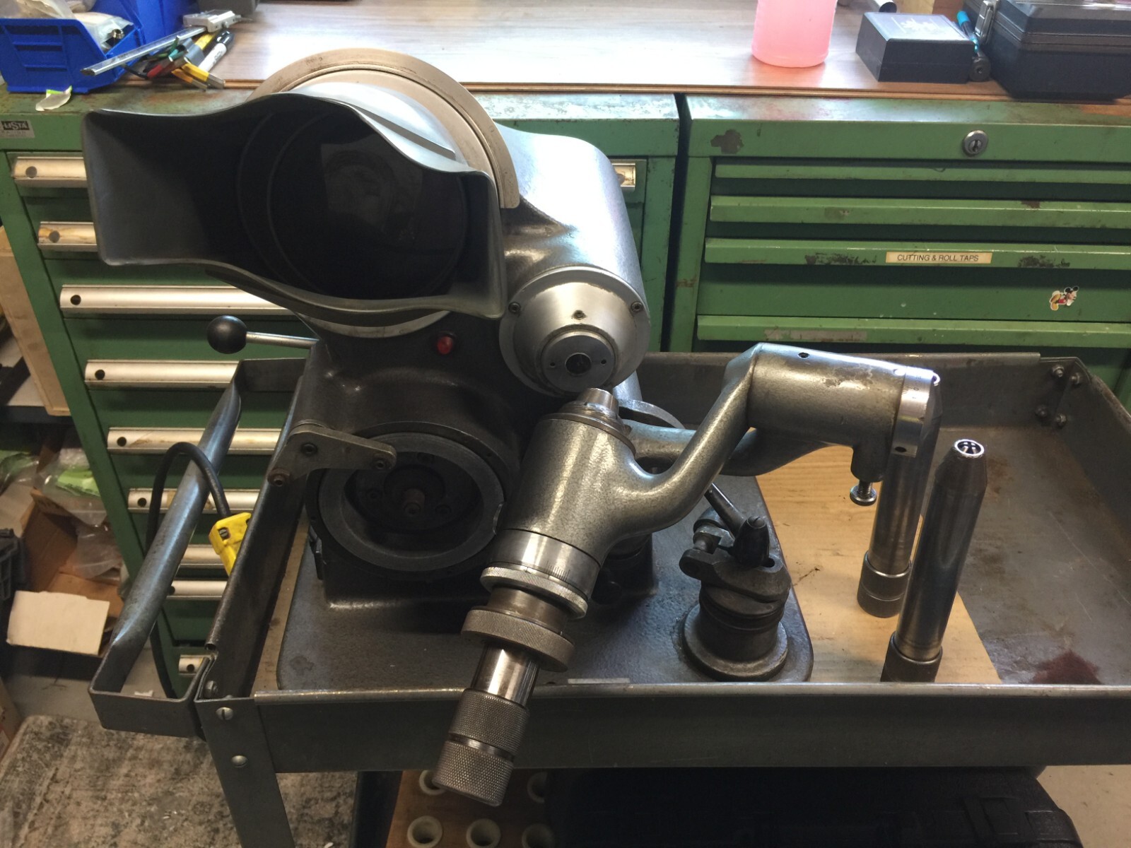 OPTIMA OPTICAL GRINDER SWISS MADE + COLLET CHUCKS