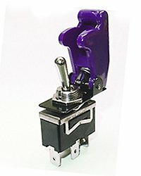 Safety Toggle Switch SPDT 20 Amp "Purple"