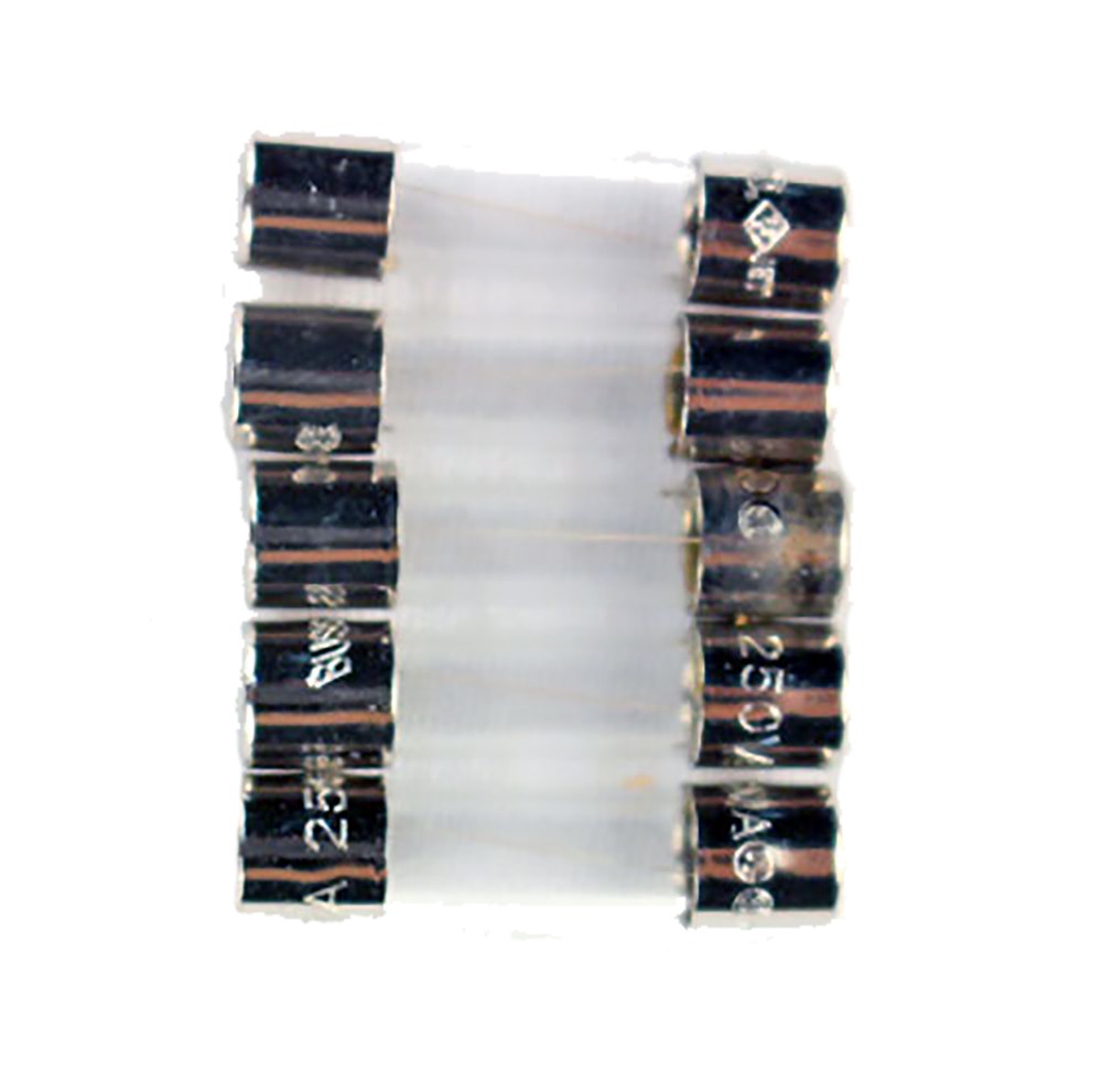 Fast Blow Mini Fuse - 2 Amp - 250V, GMA - Set of 5