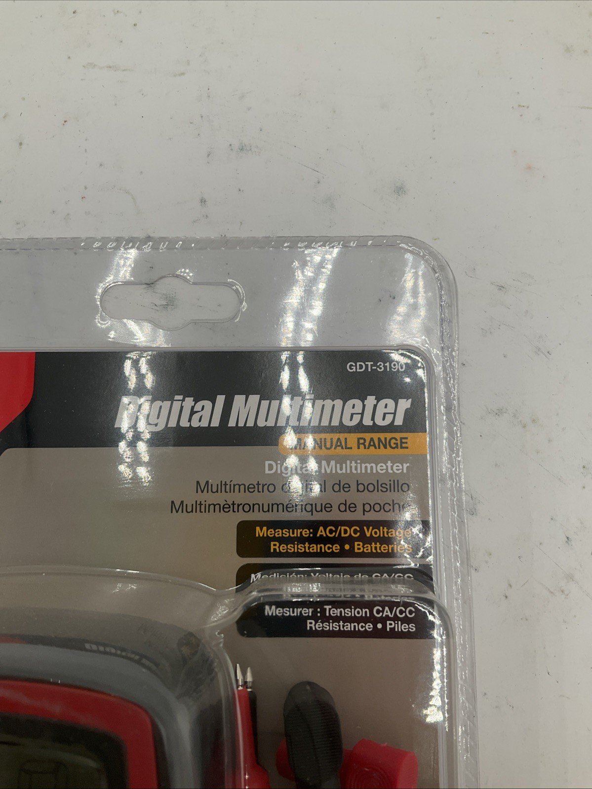 Gardner Bender 14 Range 4-Function Manual Ranging Digital Multimeter With Rubber