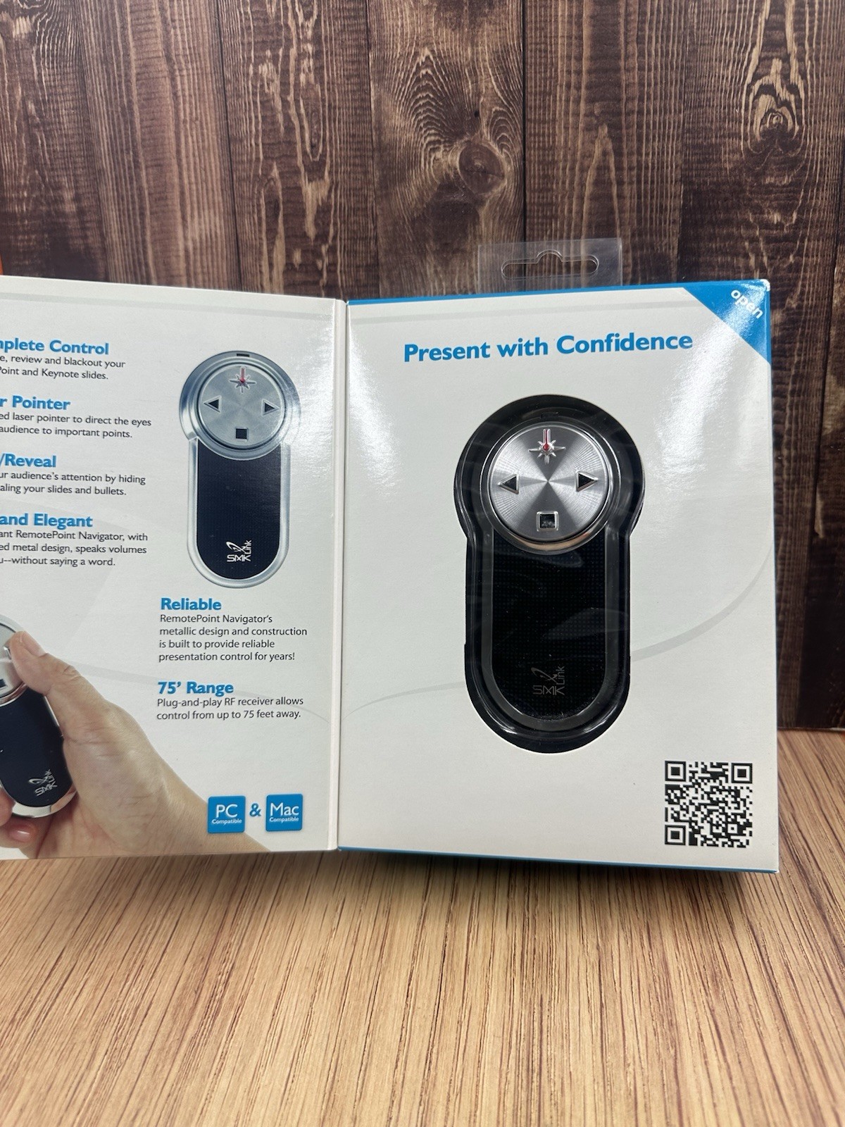 SMK-Link VP4150 Remotepoint Navigator RF Remote Presenter for PowerPoint-Sealed