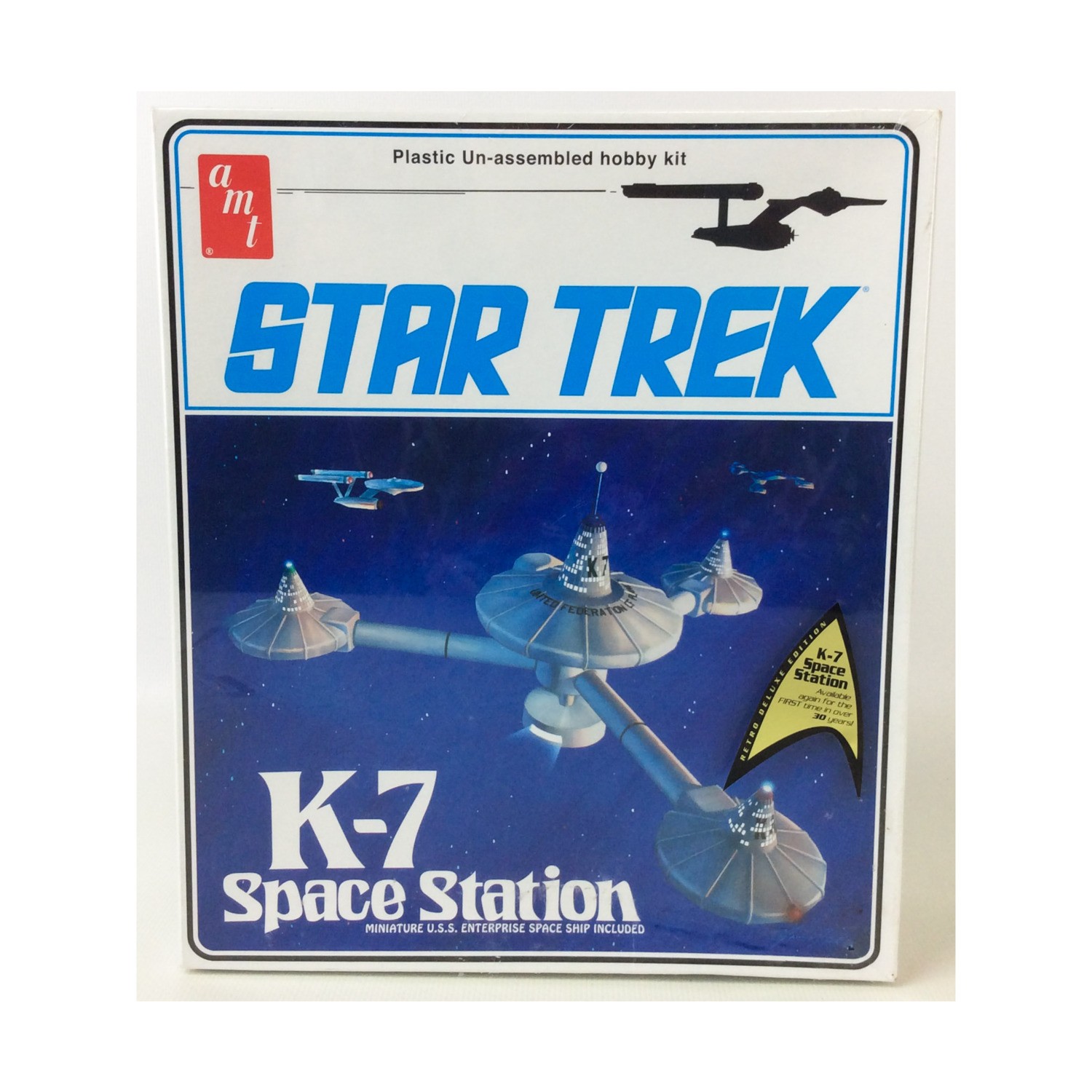 Round 2 Models Model Kit K-7 Space Station SW (VG+/New)