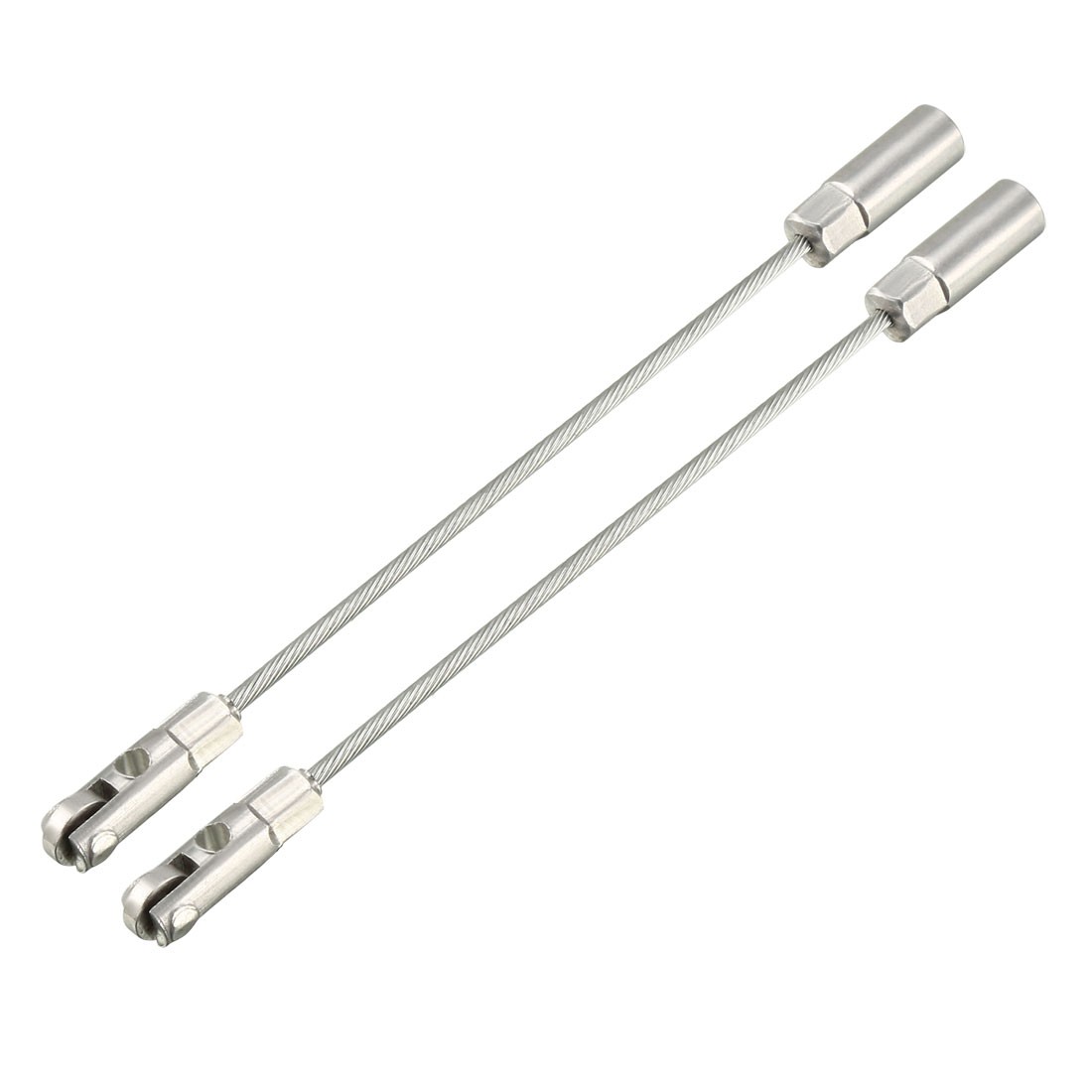 2Pack 140mm Fish Tape Leader Wire Cable Puller with Roller for 4mm Wire Puller