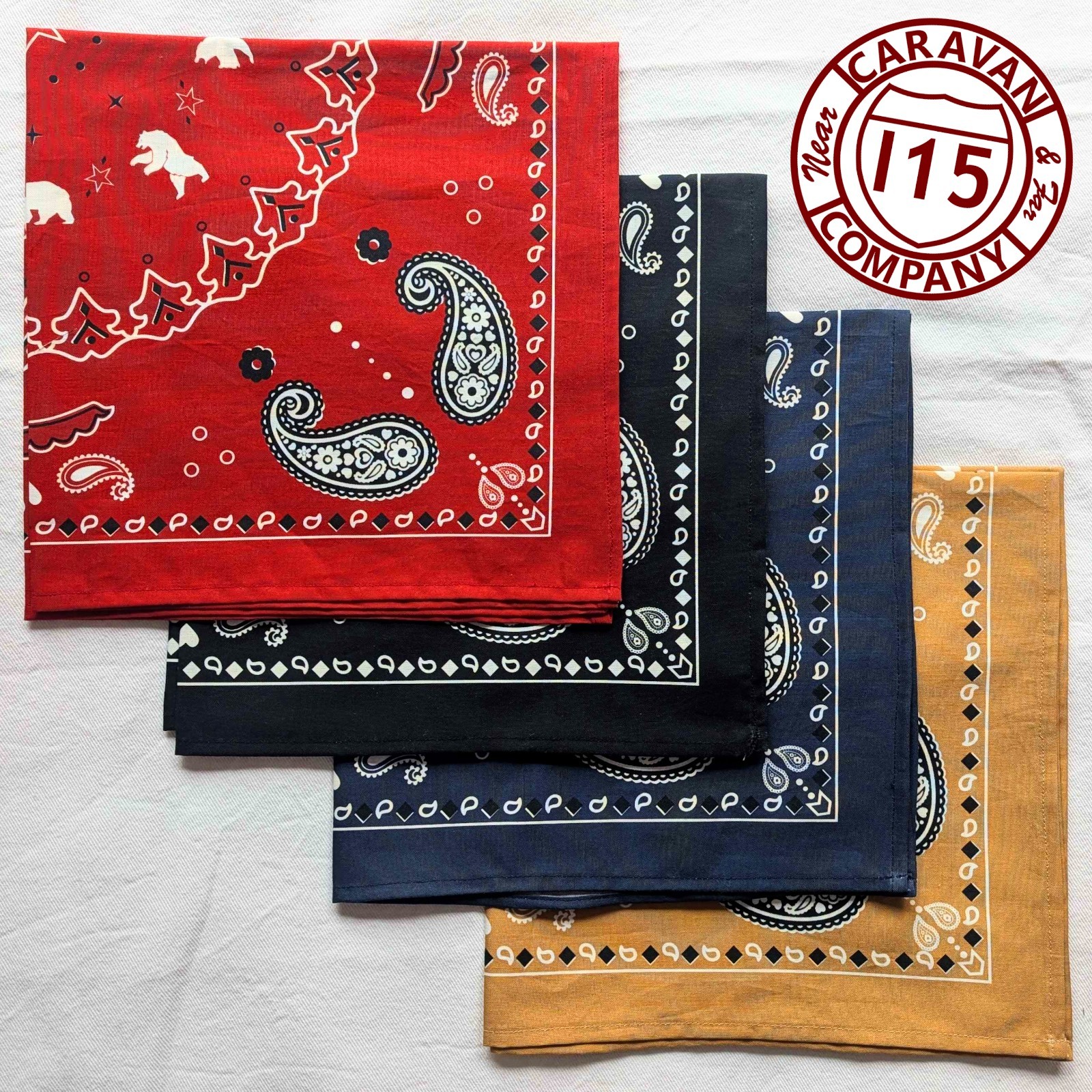 Fallout New Vegas NCR Bandanas 100% Cotton
