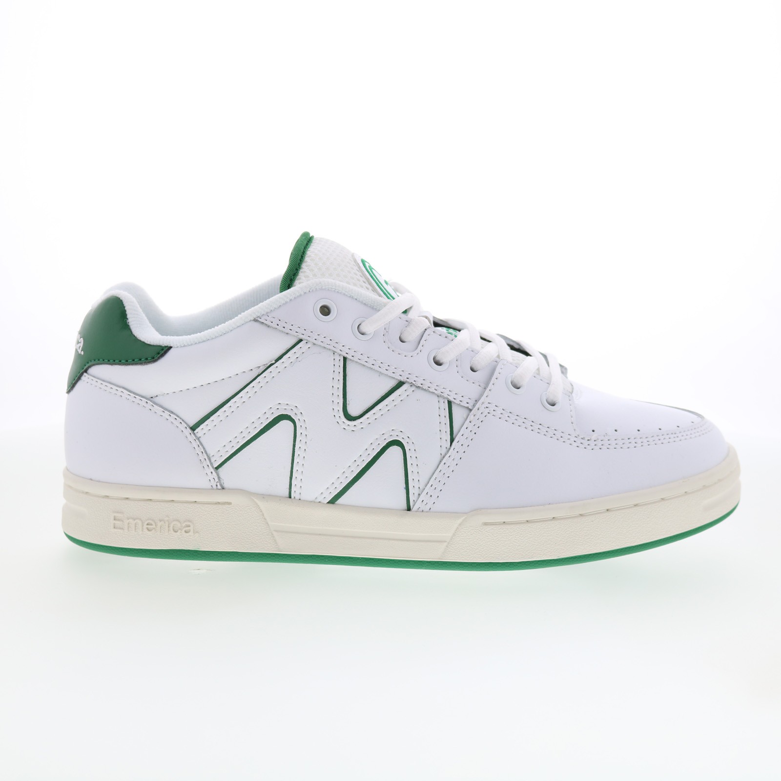 Emerica OG-1 6101000152167 Mens White Leather Skate Inspired Sneakers Shoes