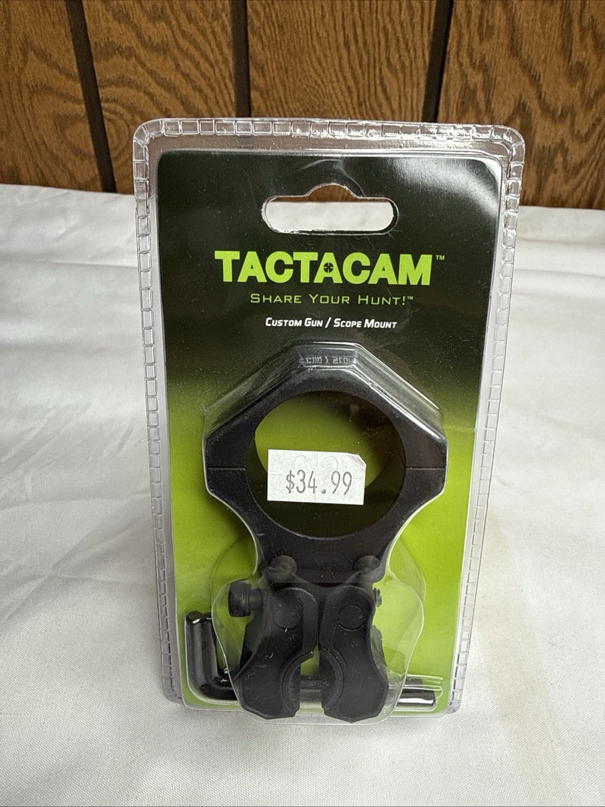 Tactacam m-cg Custom Gun Scope Clamp Camera Rifle Barrel Mount New