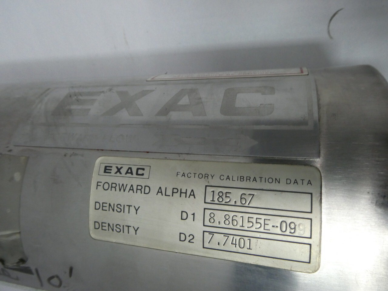 Exac EX 12A Stainless Mass Flow Sensor
