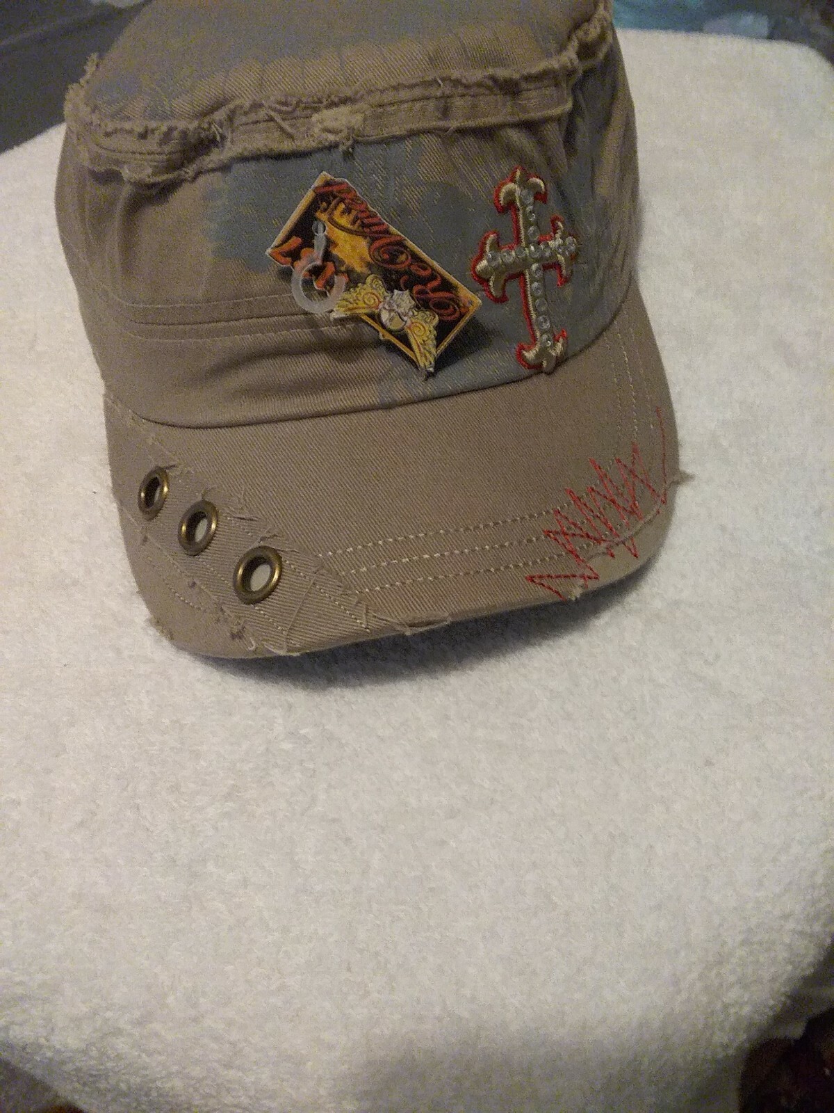 A Brand New Distressed One Size Fits All Hat