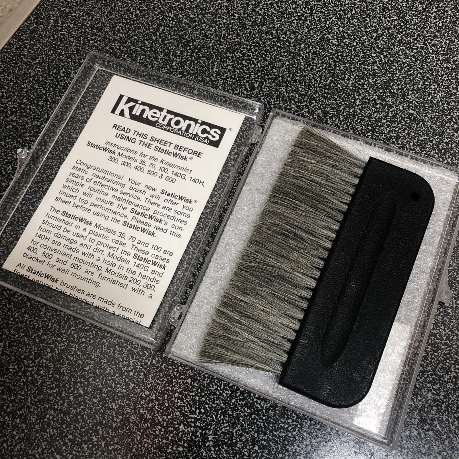 Kinetronics StaticWISK 100mm (SW-100) Vintage 1991