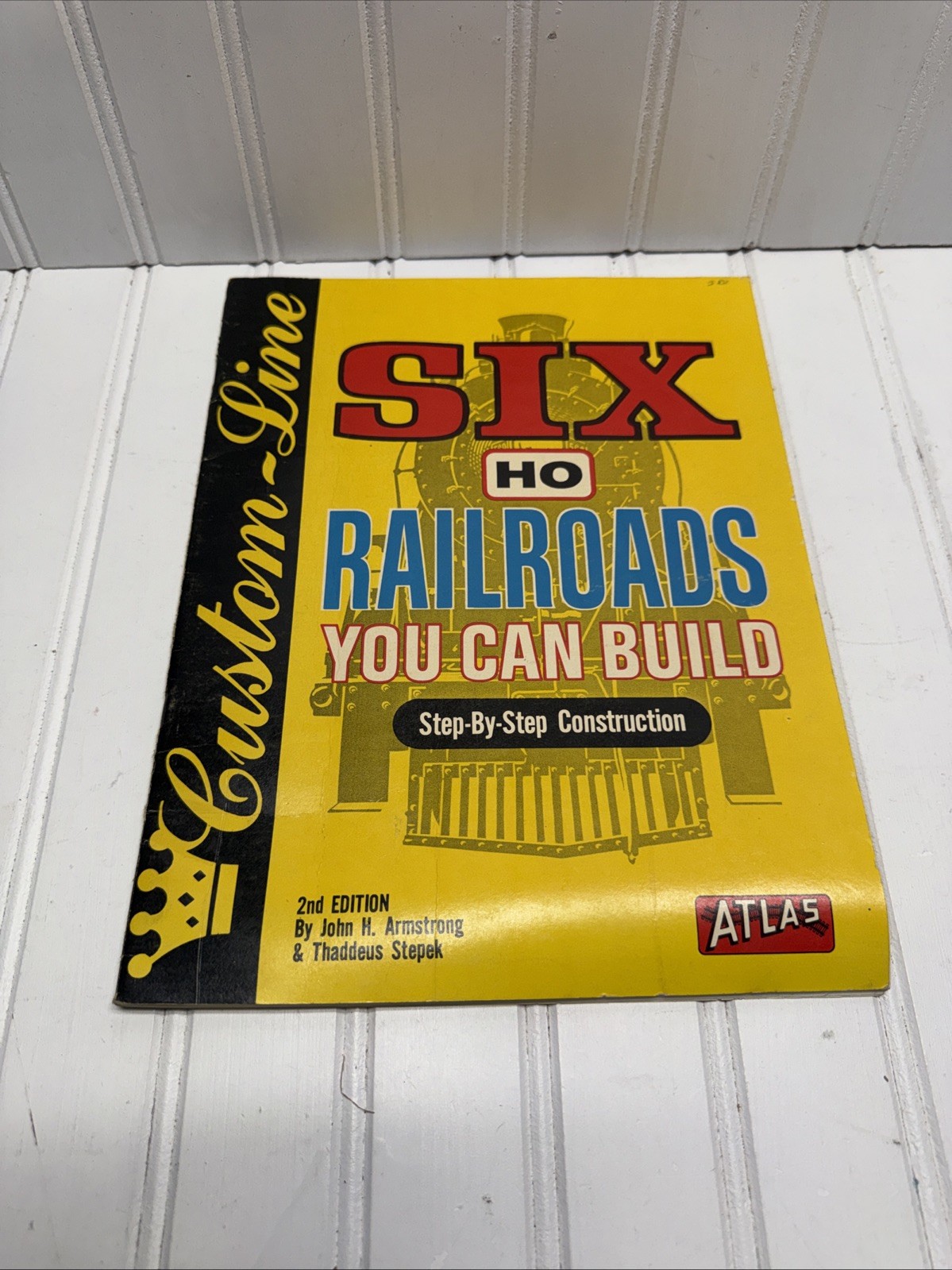 1976 Atlas Six HO Railroads You Can Build 2nd Ed How To Book Trains Vintage B