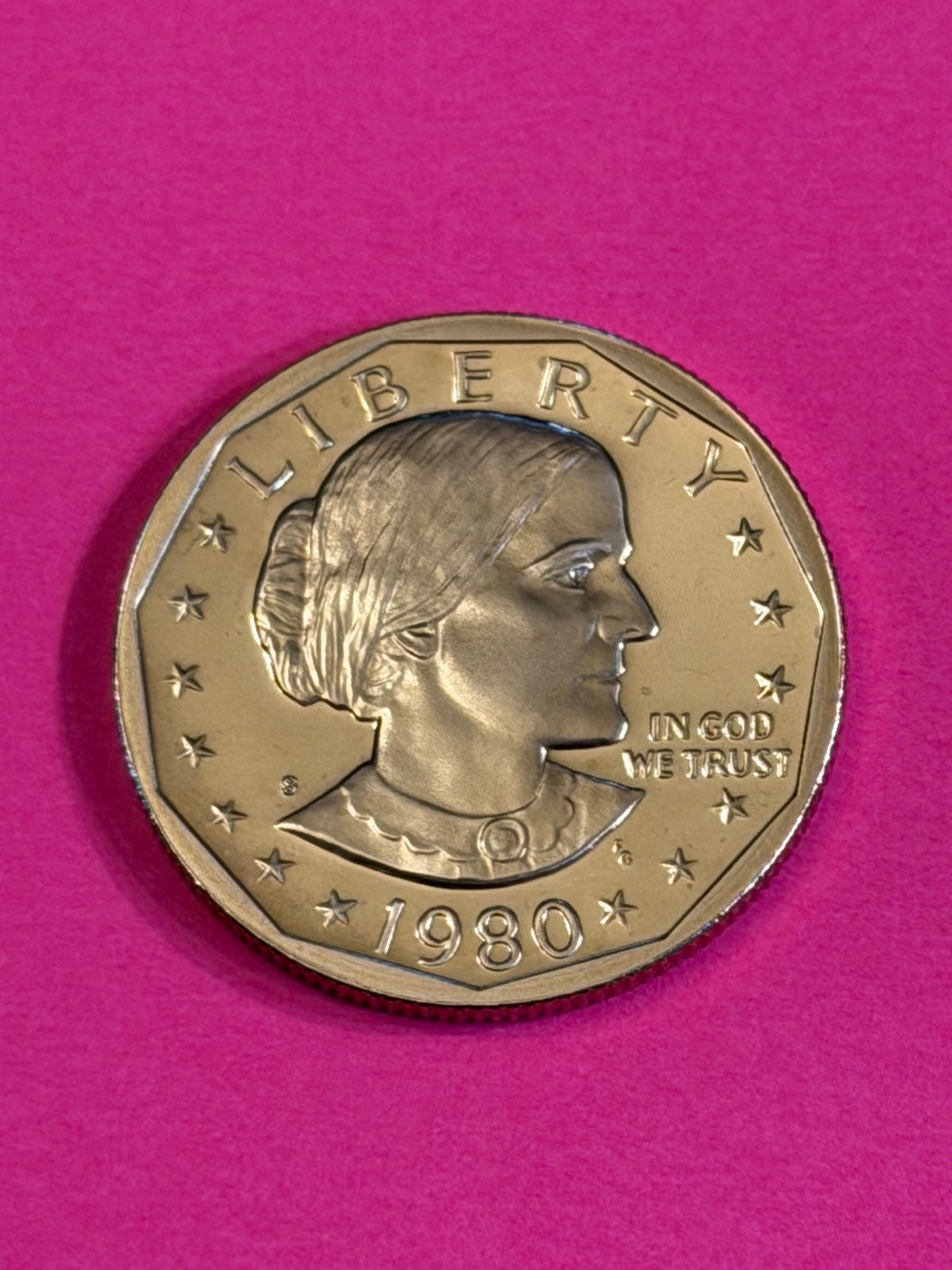 COIN susan  1980 S DOLLAR PROOF FREE SHIPPING