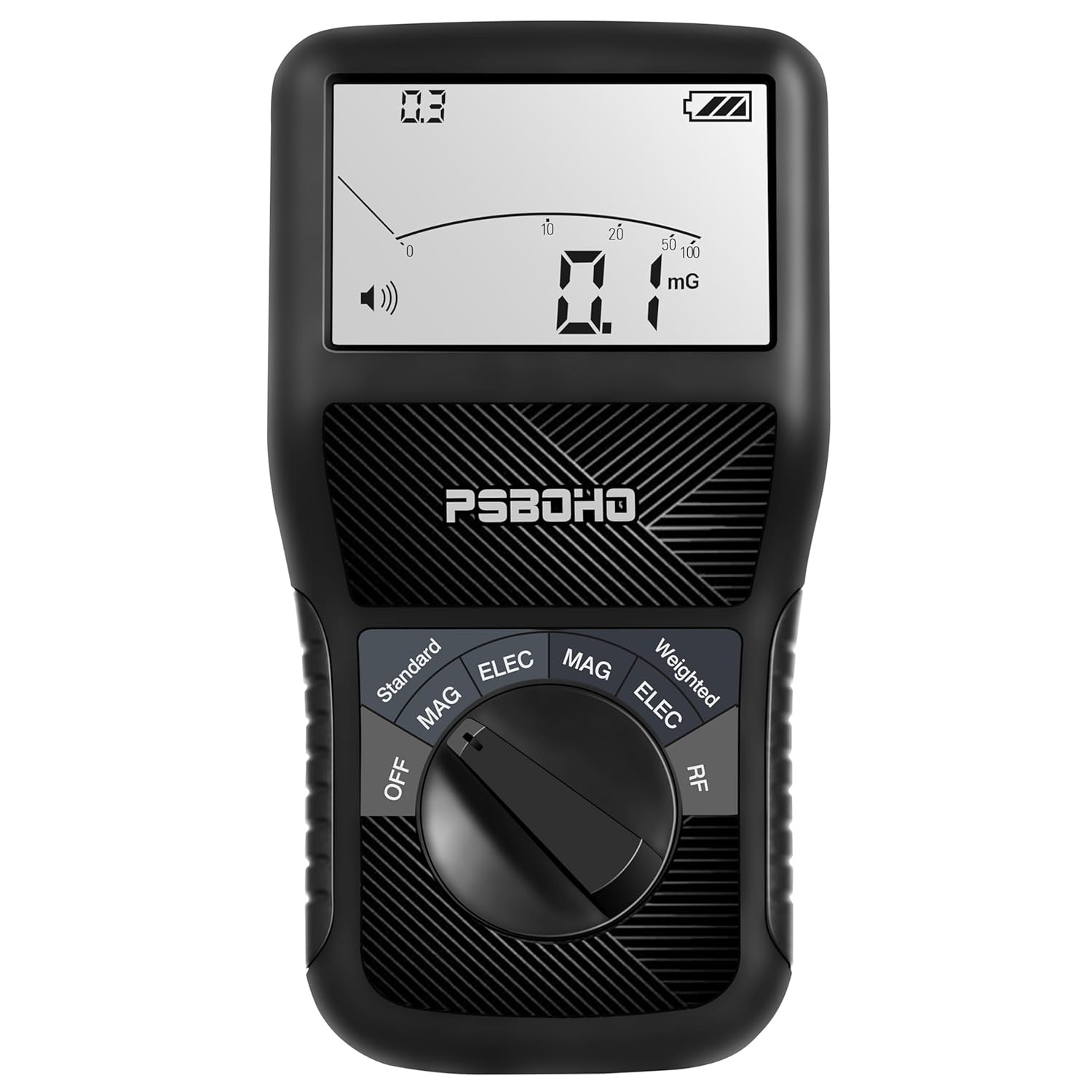 Versatile 3-in-1 EMF Meter for Electric, Magnetic & RF Field Detection