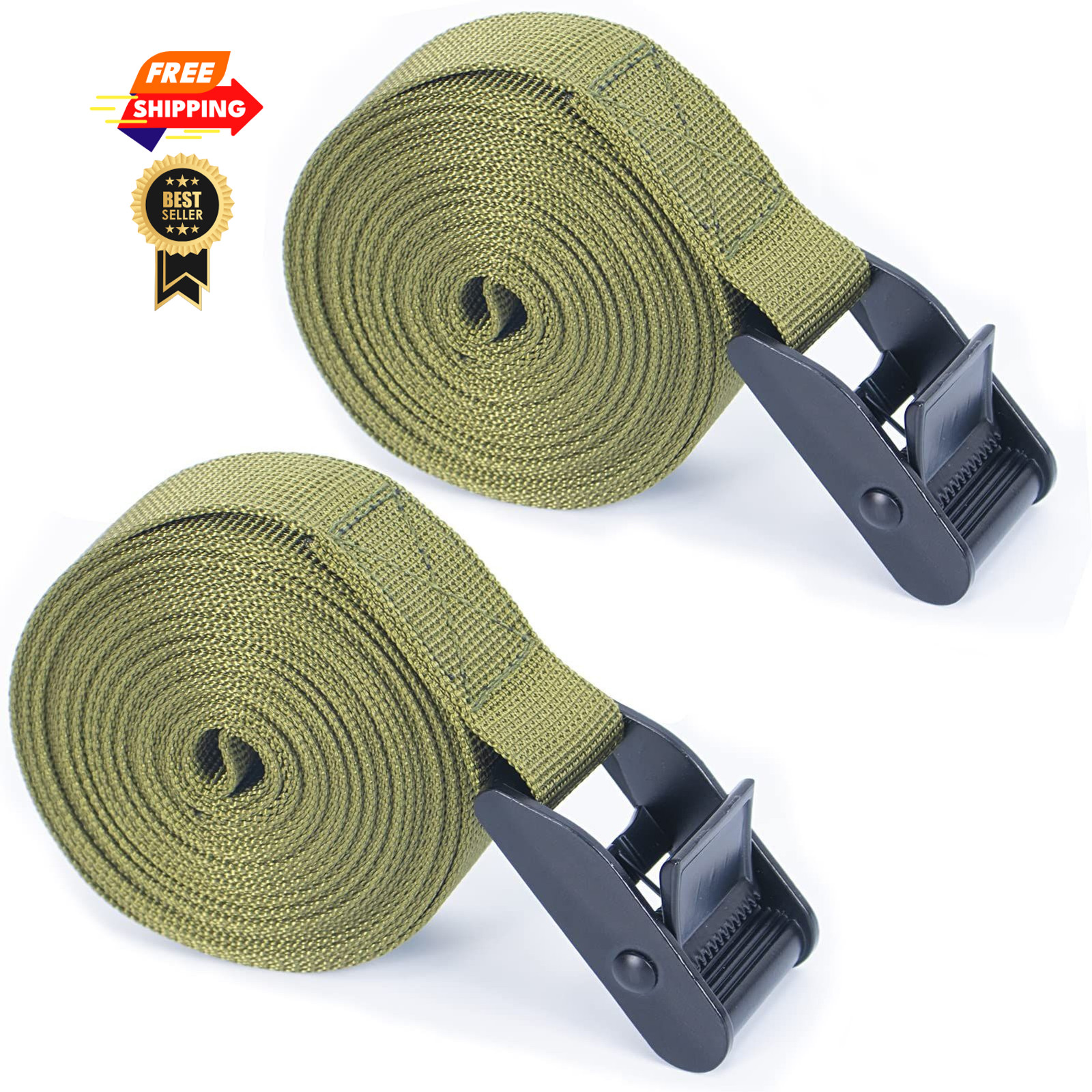 WILLWIN Tree Stand Stabilizer Straps, Accessories, Large, Green