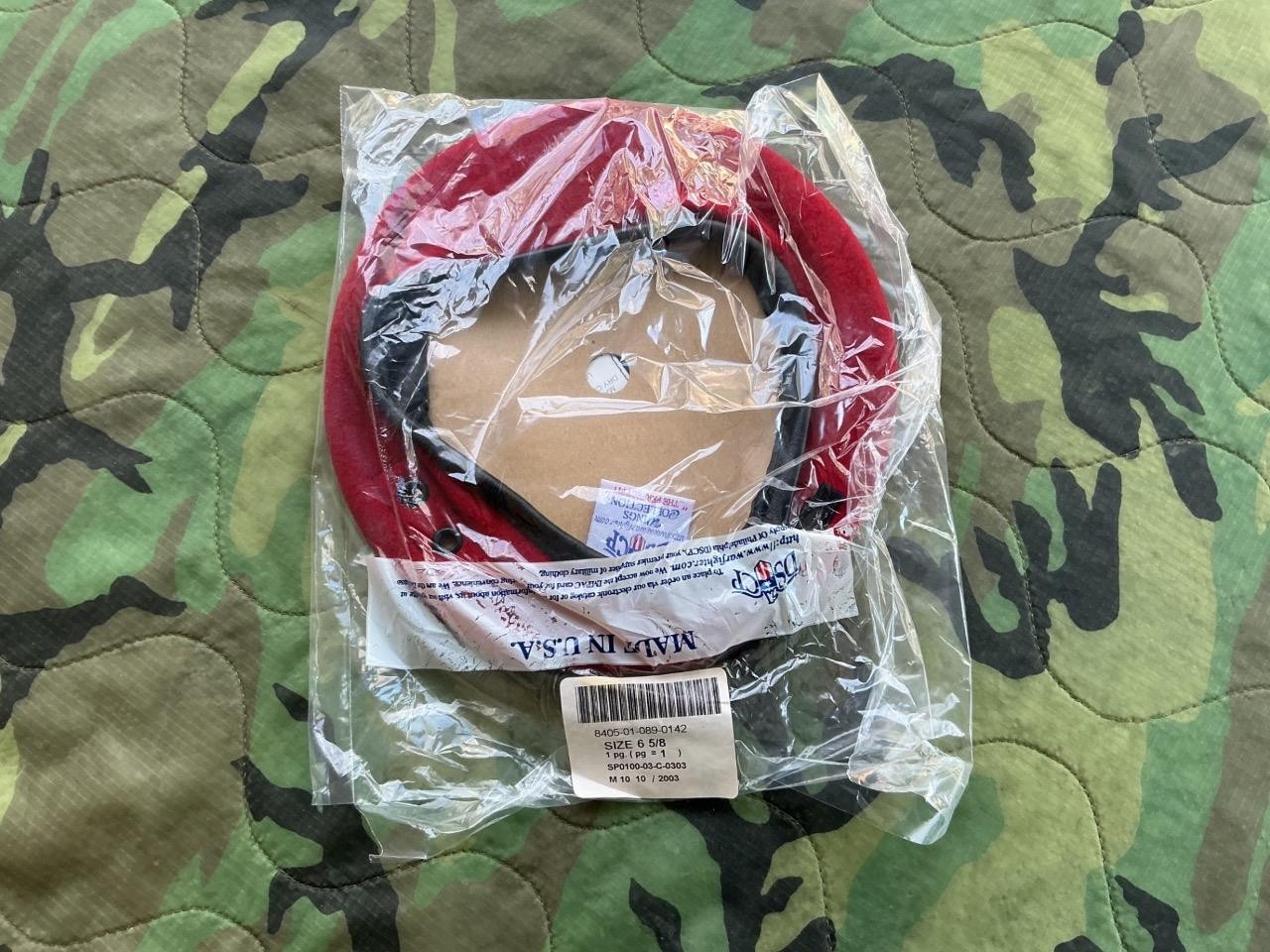 12 Lot Wholesale Military Surplus Scarlet Red Beret Unisex 6 5/8 X-Small XS USGI