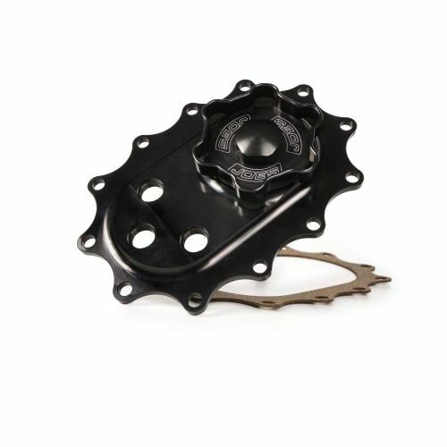 JOES Racing Products 13274 Fuel Filler Top Plate with Vent and 6AN Ports