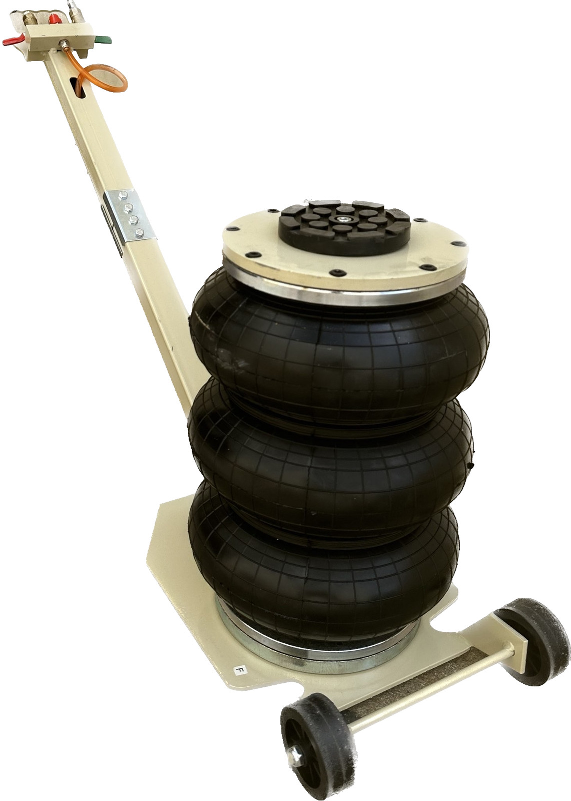 Low Profile Triple Bag Air Jack 3 Ton Pneumatic Race Car Jack 6600lb Air Lifting