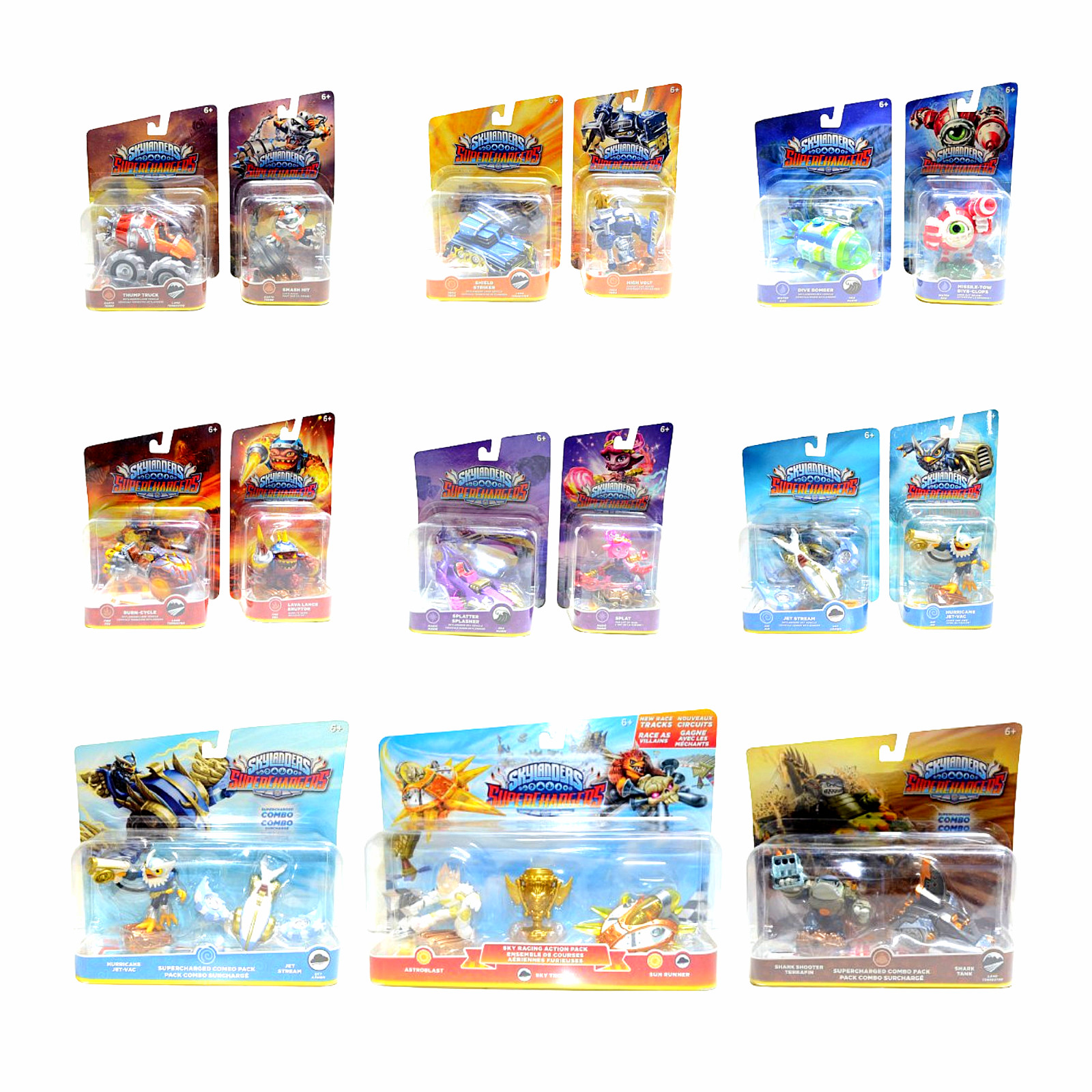 9x Varients - Skylanders Superchargers (Pick your own) | 7 Different Elements