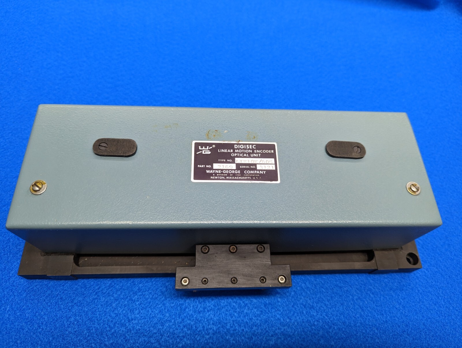 Wayne-George Model LIE10K/60S-2169 Motion Encoder, Linear, Optical Unit