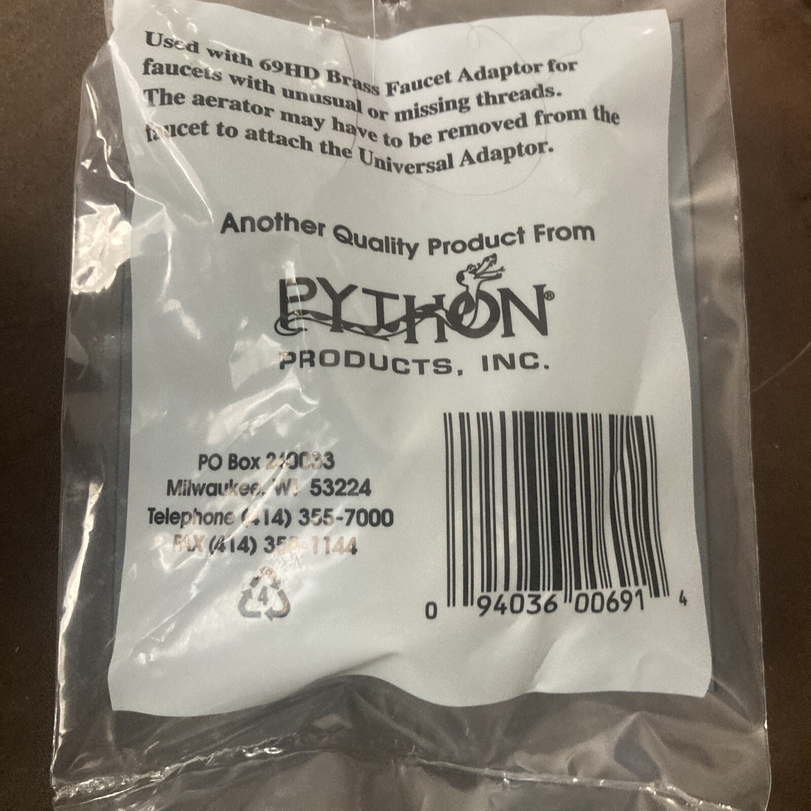 Python Universal Faucet Adapter