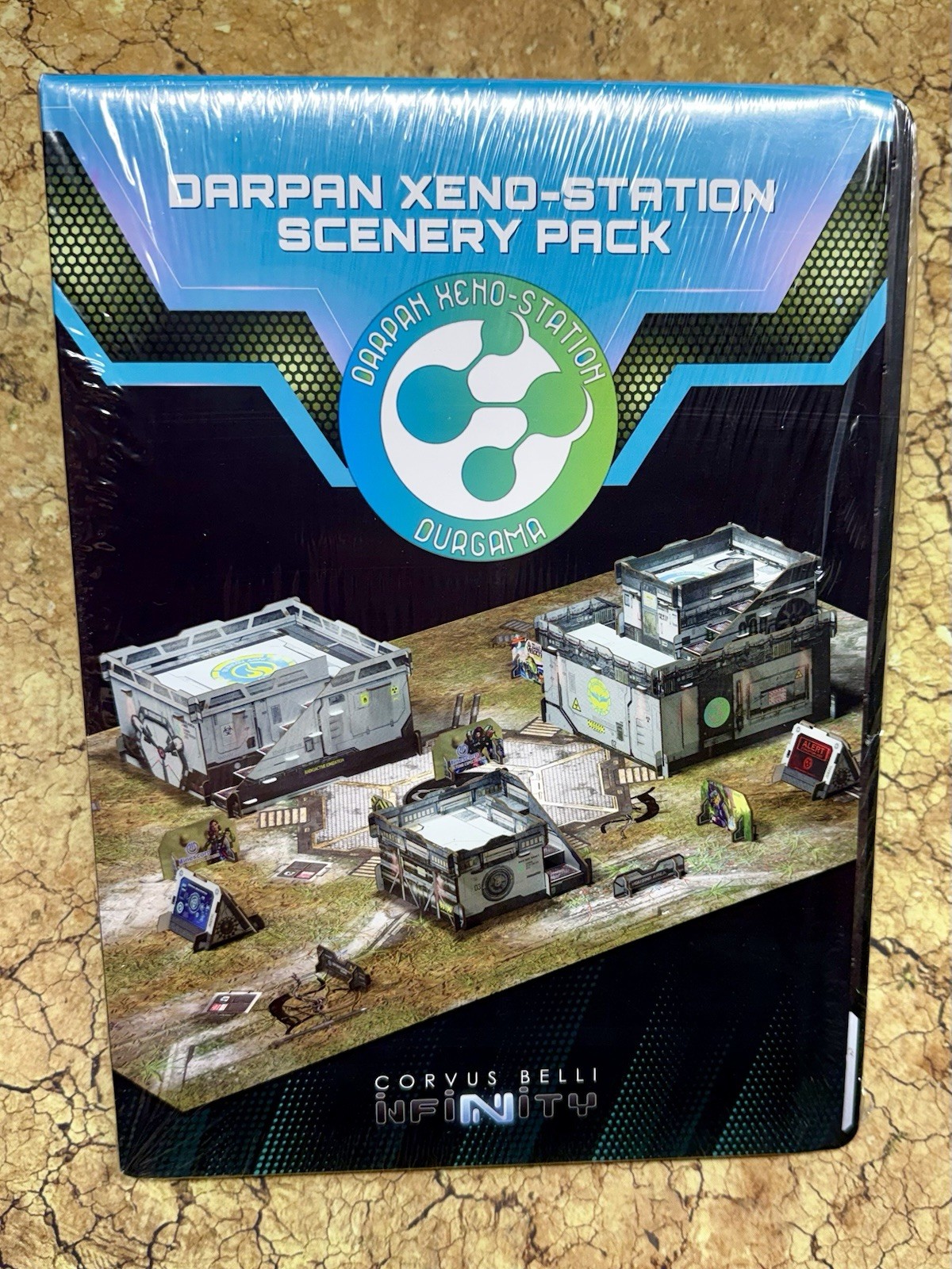 Infinity Darpan Xeno-Station Scenery Pack Corvus Belli Card Terrain NEW Sealed