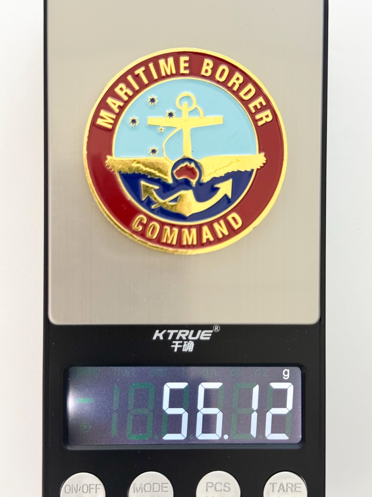 Maritime Border Command Commander Presented Challenge Coin J#12