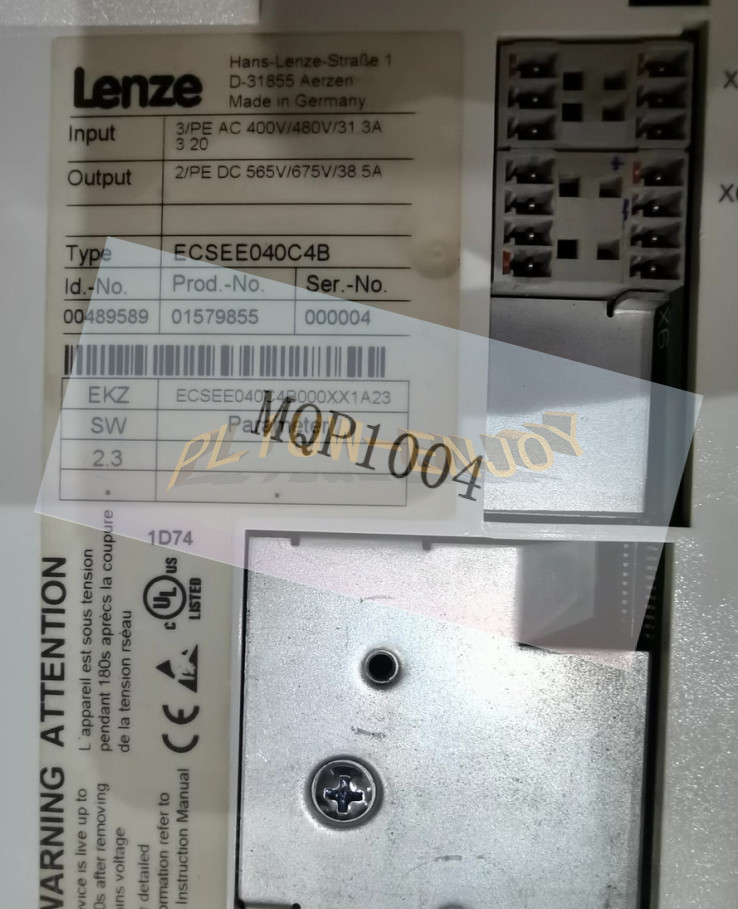 1PC used LENZE ECSEE040C4B Servo Drive