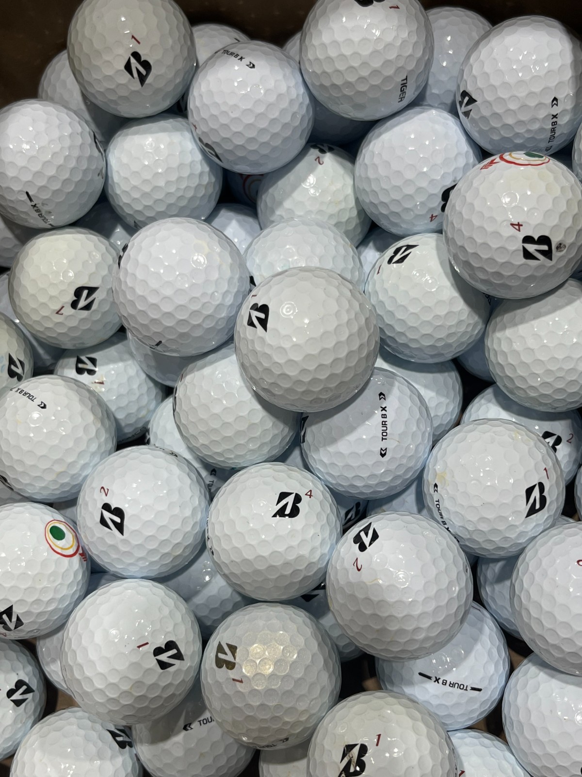 Bridgestone Tour B X 36 Pack AAAA Near Mint Used Golf Balls 4A Bulk Balls