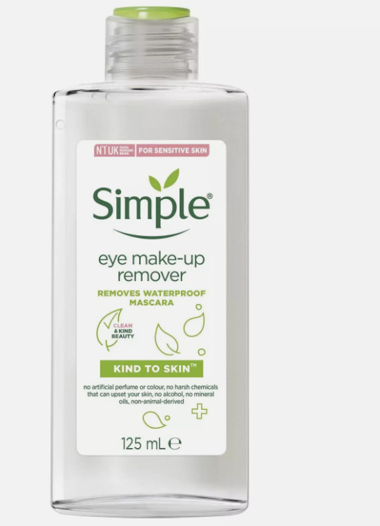Simple Kind To Eyes Eye Make Up Remover 125 ml